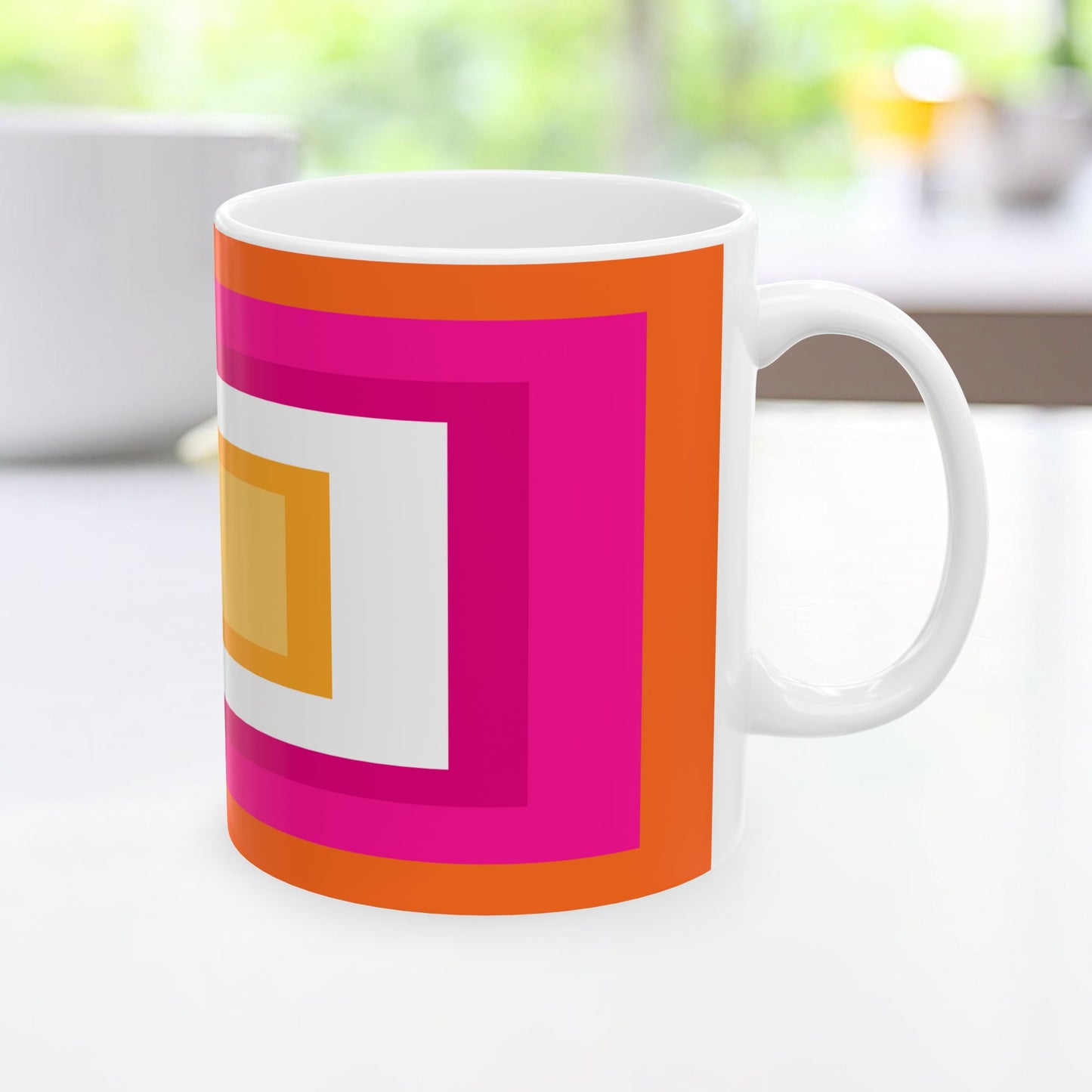 Geo Art Mug – Bold Color, Daily Joy