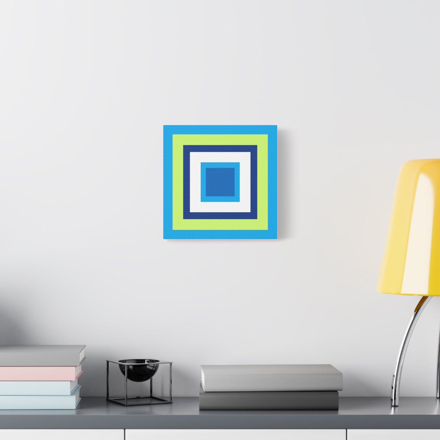 Modern Geometric Canvas Art | Bold Colors, Clean Lines, Creative Energy