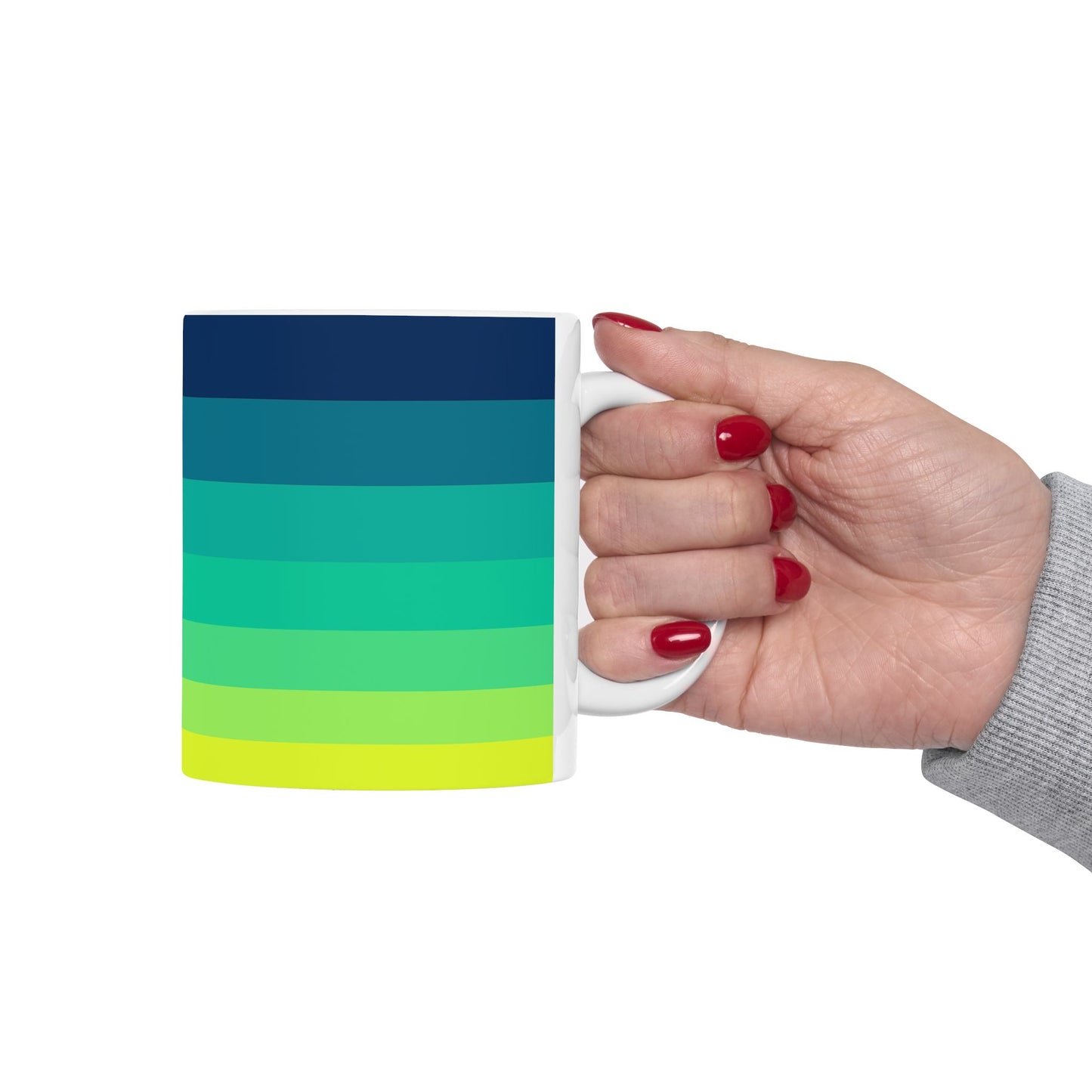 Geo Art Mug – Bold Color, Daily Joy