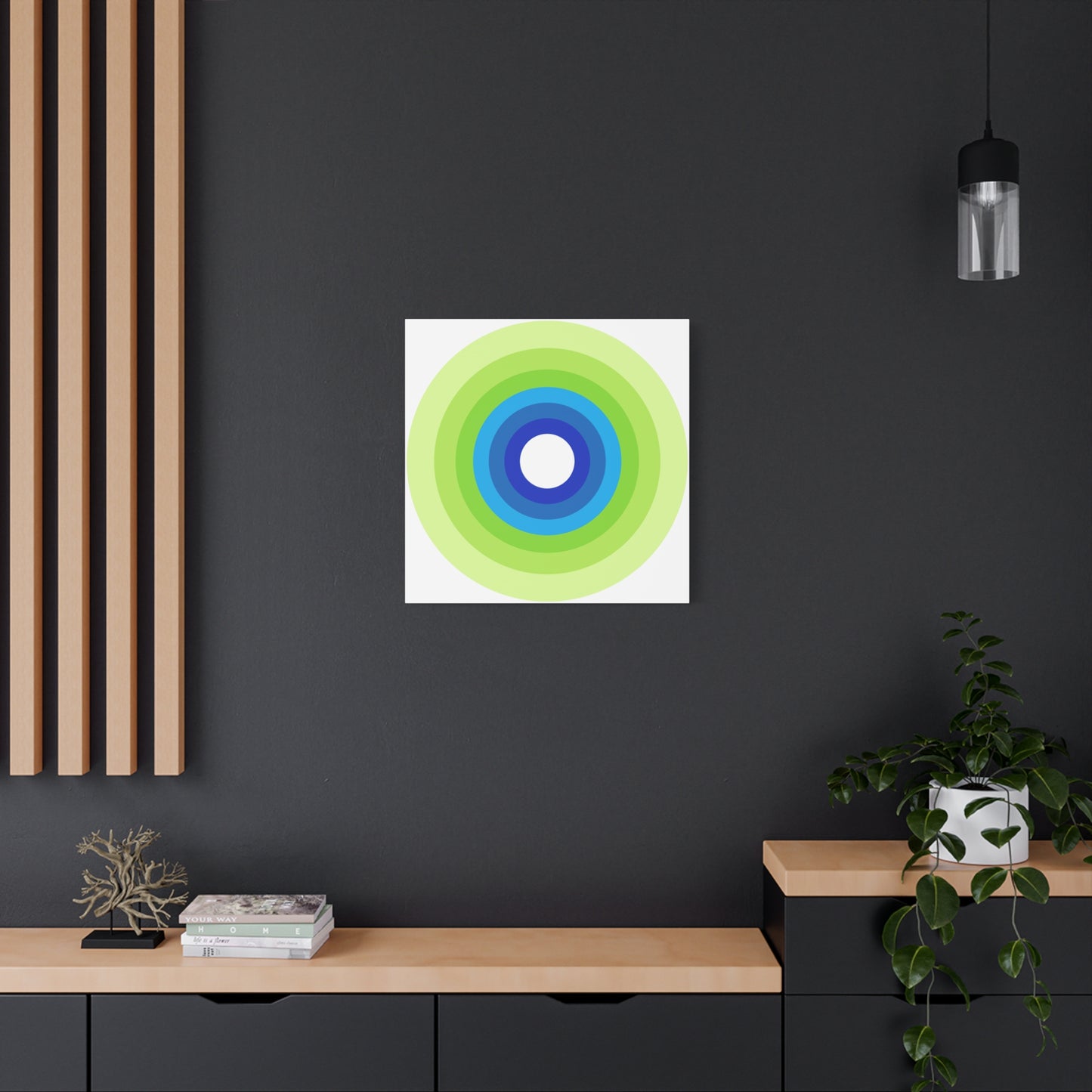 Modern Geometric Canvas Art | Bold Colors, Clean Lines, Creative Energy