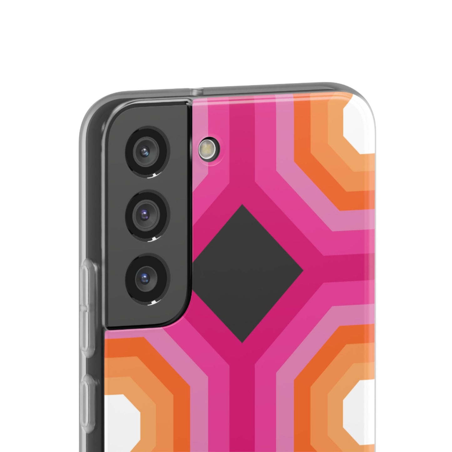 Stylish Geometric Phone Case, Flexible Phone Cover, Unique Modern Design, Perfect Gift, Trendy Accessory, Eco-Friendly Case