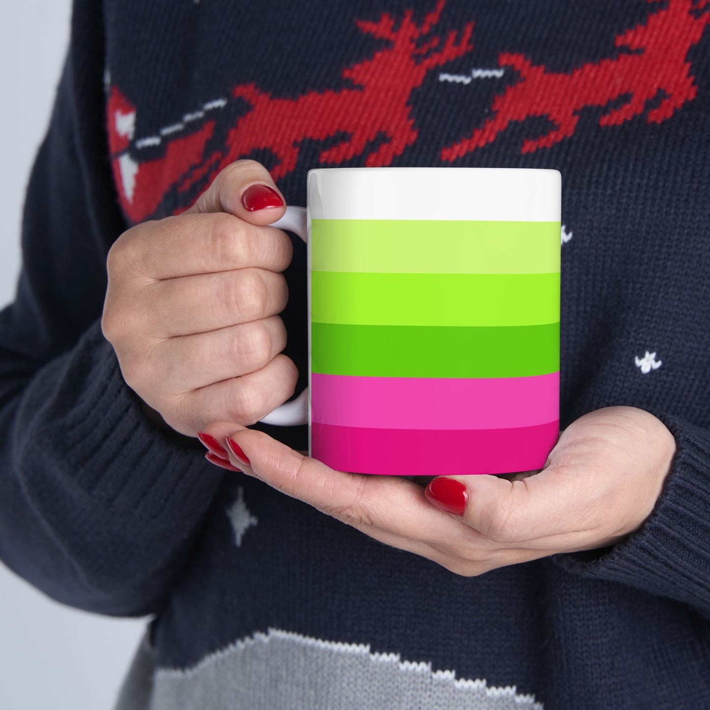 Geo Art Mug – Bold Color, Daily Joy