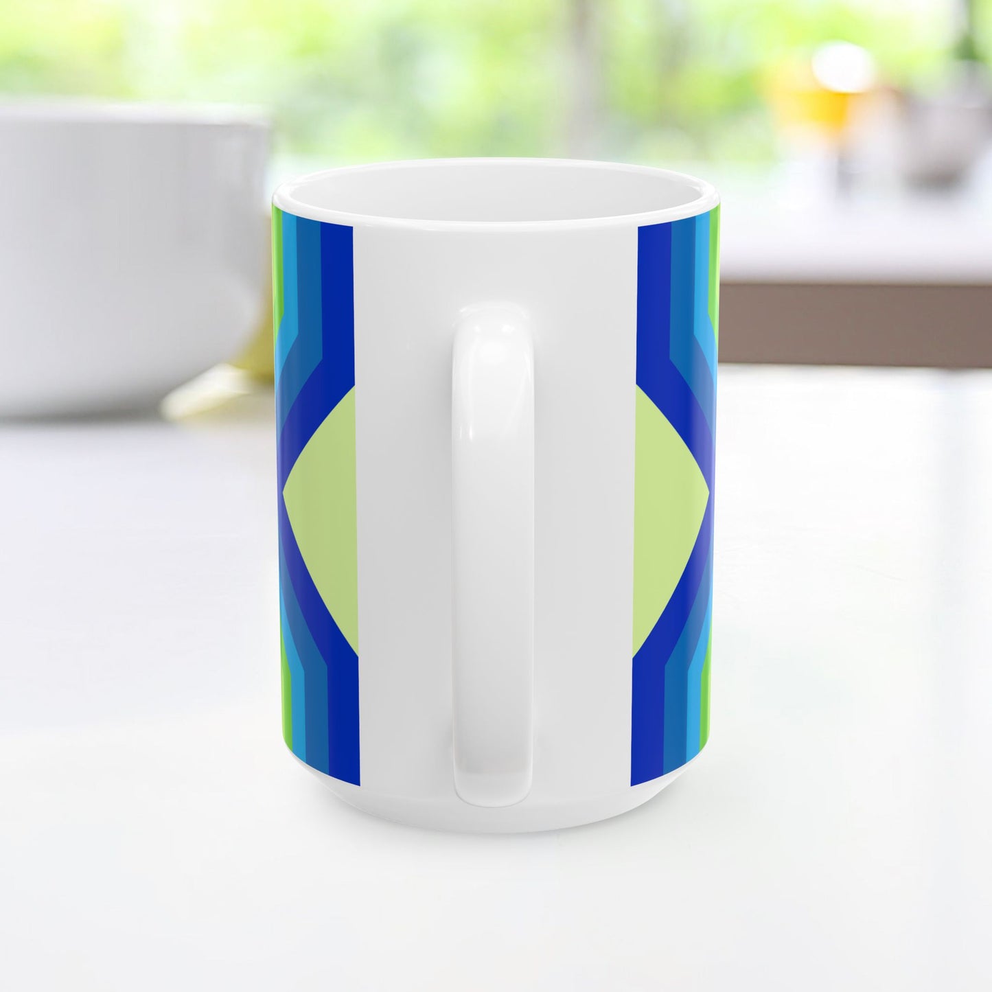 Geo Art Mug – Bold Color, Daily Joy