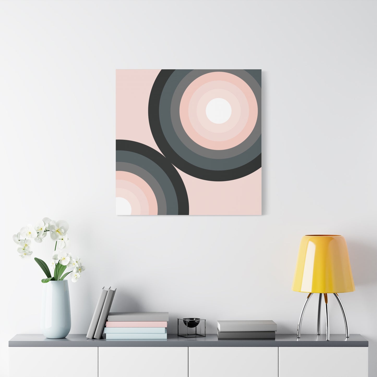 Modern Geometric Canvas Art | Bold Colors, Clean Lines, Creative Energy