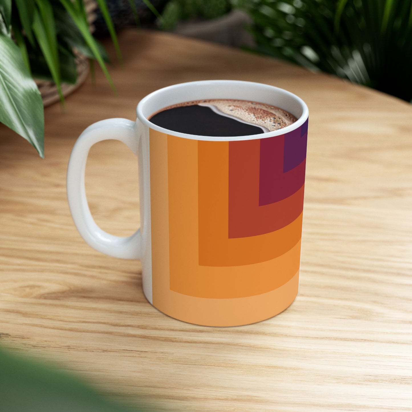 Geo Art Mug – Bold Color, Daily Joy