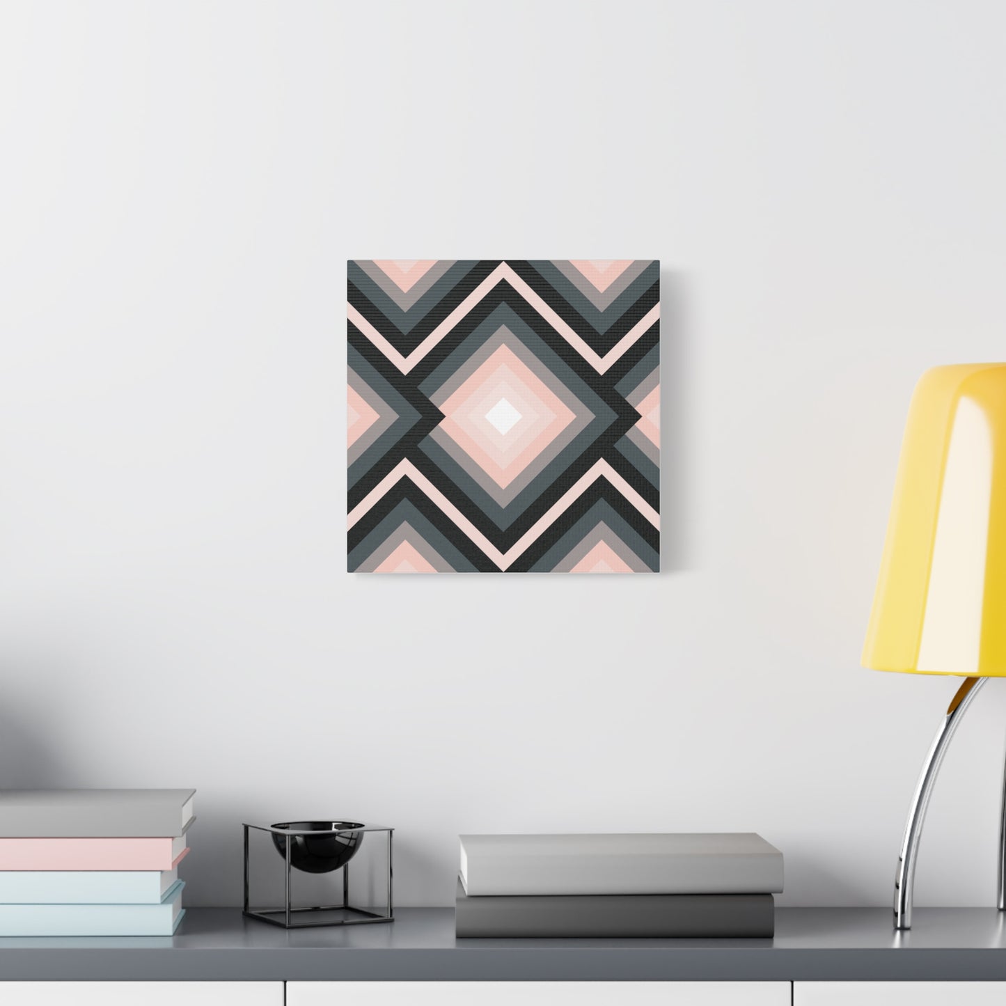 Modern Geometric Canvas Art | Bold Colors, Clean Lines, Creative Energy