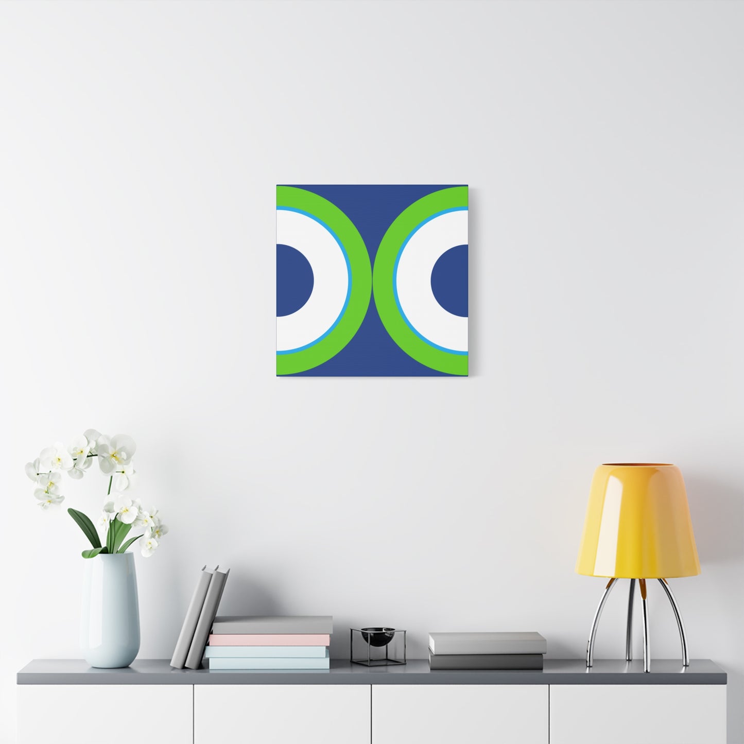 Modern Geometric Canvas Art | Bold Colors, Clean Lines, Creative Energy