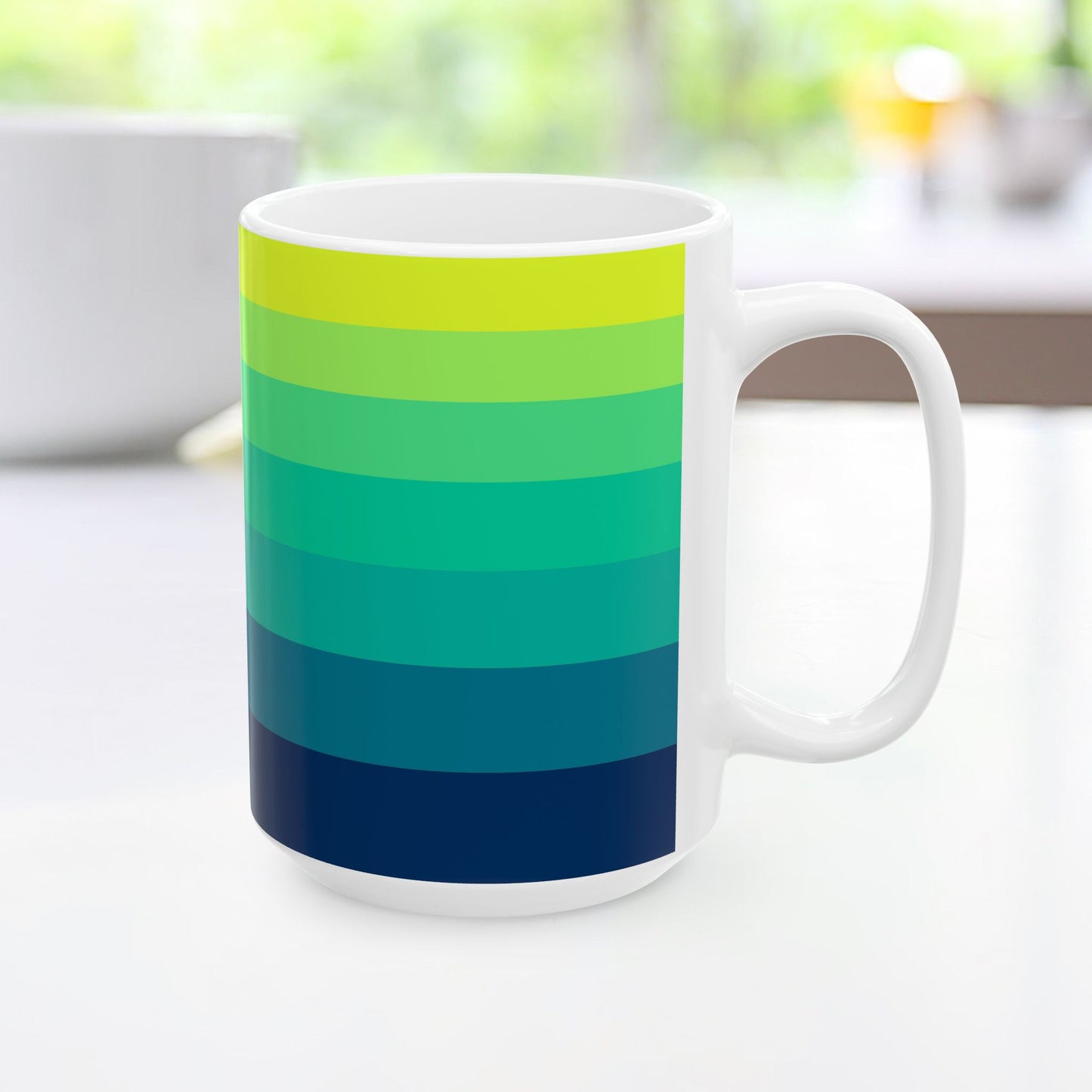Geo Art Mug – Bold Color, Daily Joy