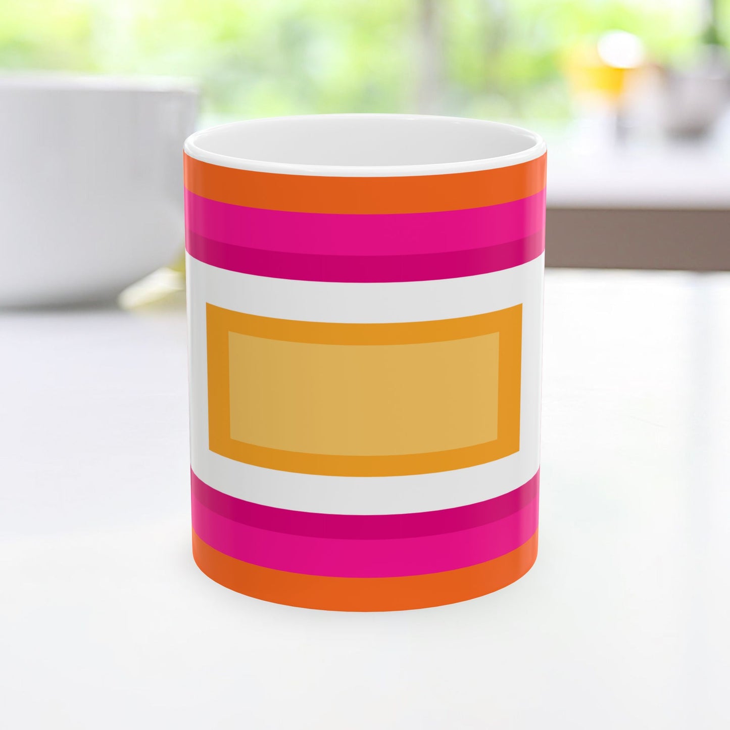 Geo Art Mug – Bold Color, Daily Joy