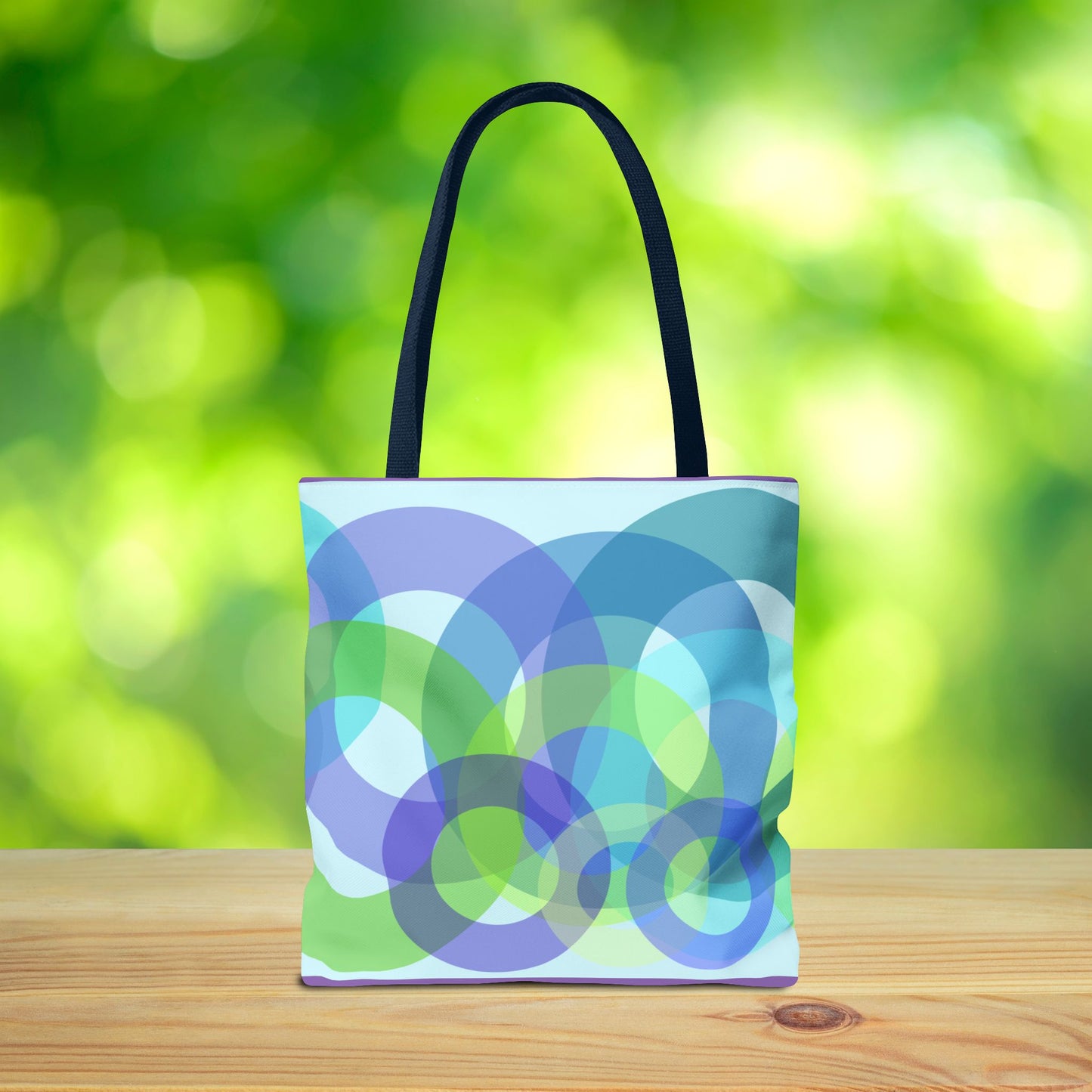 Geo Bubbles Tote Bag – 3 sizes | Playful. Modern. Lightweight.