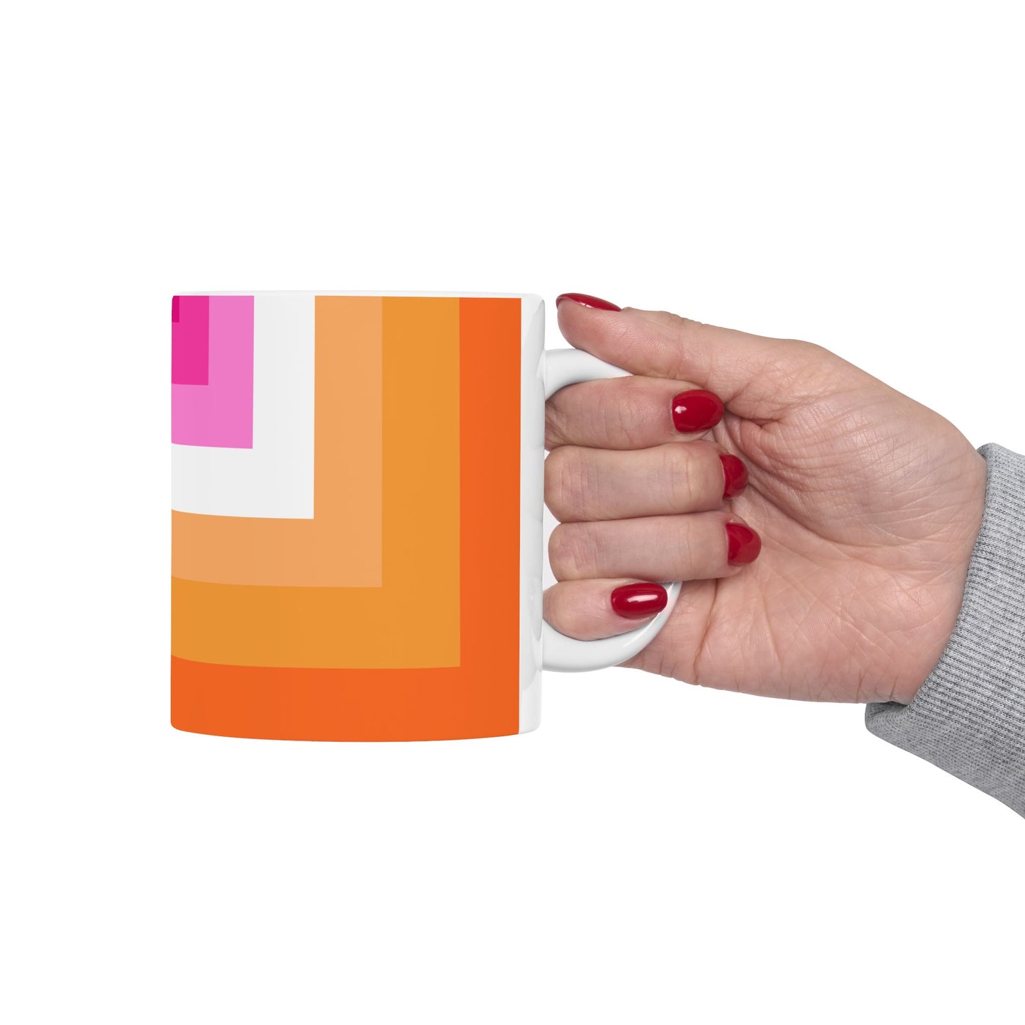 Geo Art Mug – Bold Color, Daily Joy
