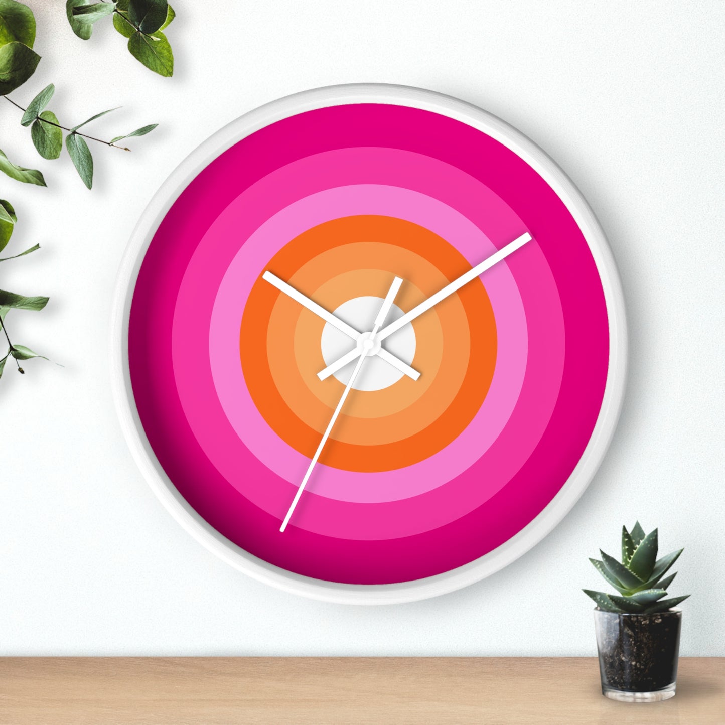 Geometric Art Wall Clock | Bold, Modern, and Right on Time