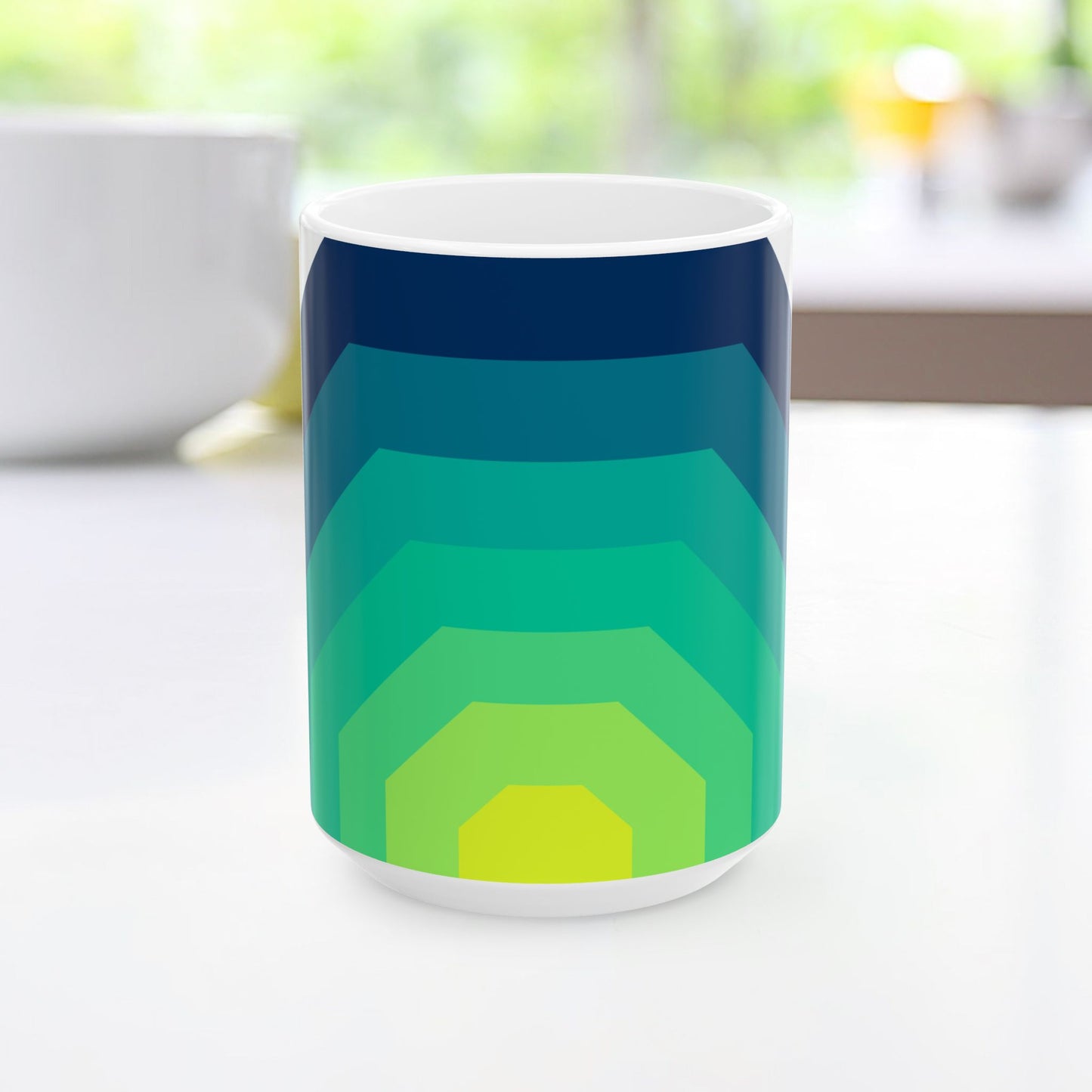 Geo Art Mug – Bold Color, Daily Joy