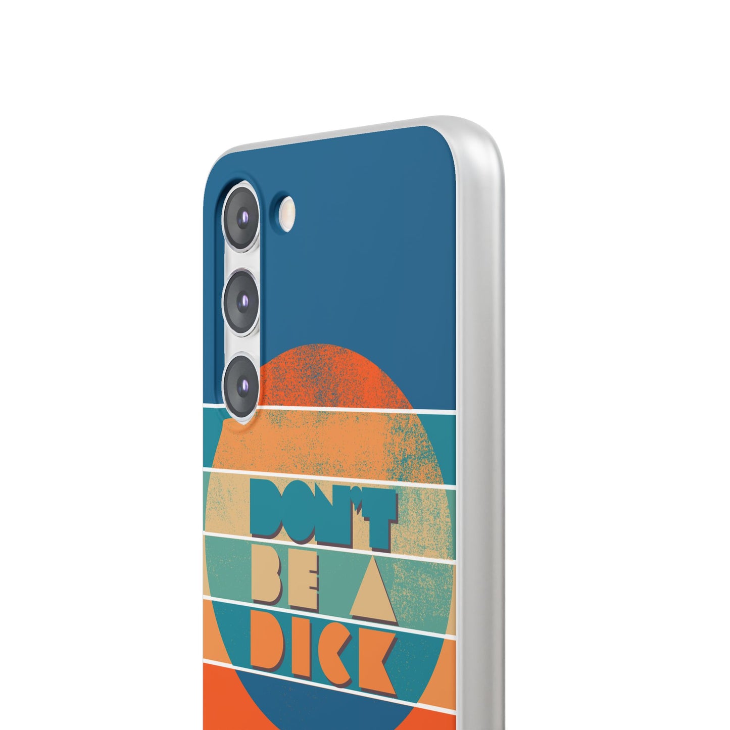 Phone Case - 'Don't Be a Dick' Retro 70s style