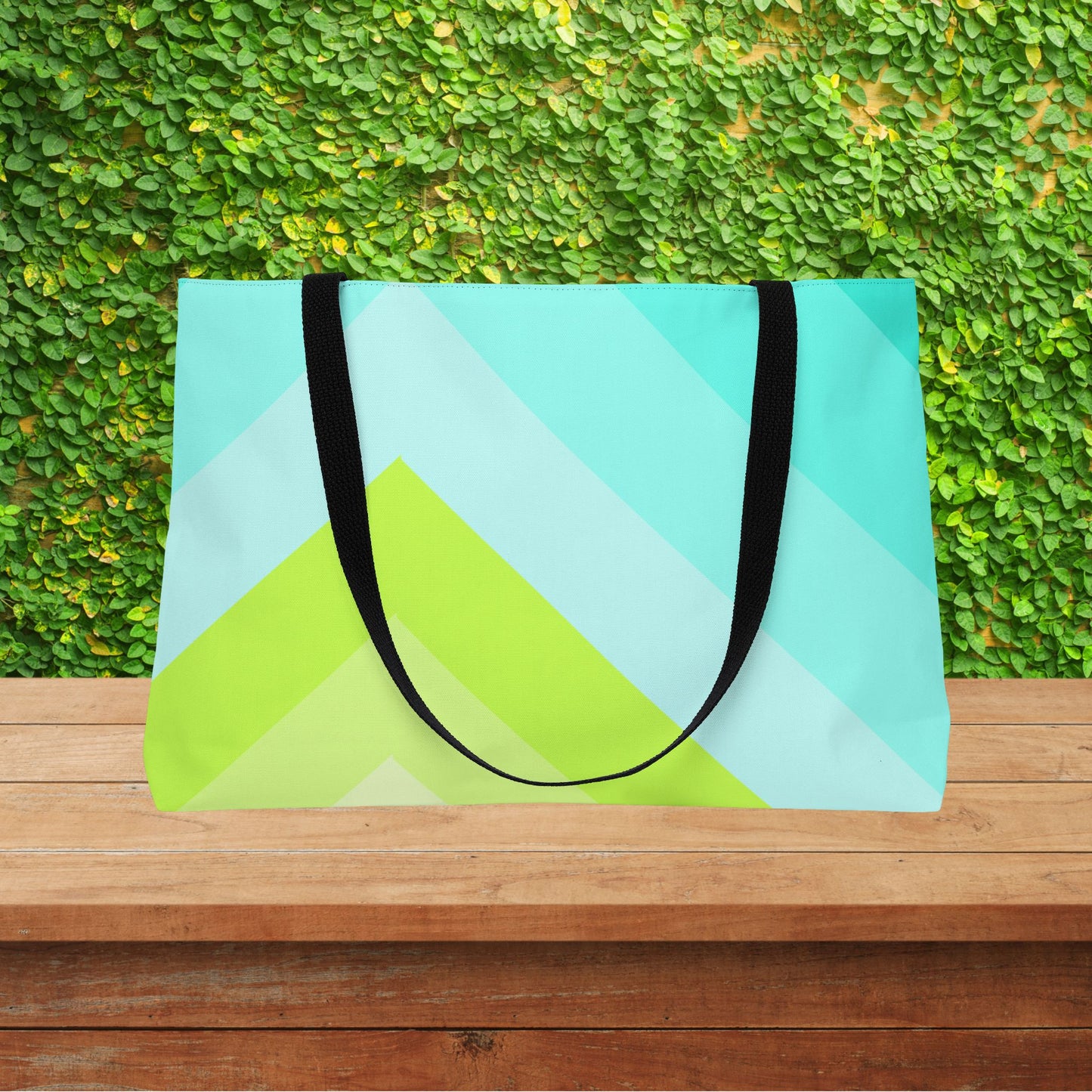 Geo Art XL Tote — XL Tote Bag | Carry-All | Bold Design. Spacious Style. Retro-Boho Vibes.