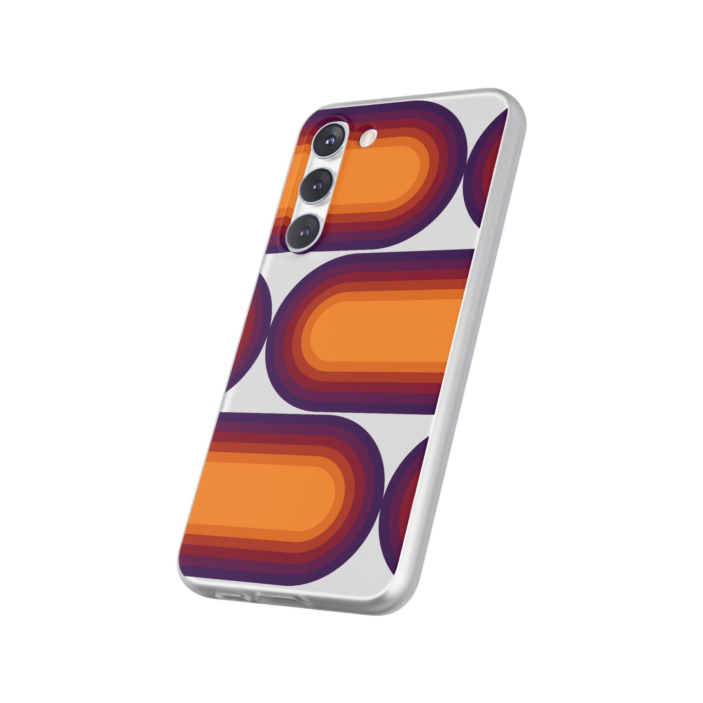 Stylish Geometric Phone Case, Flexible Phone Cover, Unique Modern Design, Perfect Gift, Trendy Accessory, Eco-Friendly Case