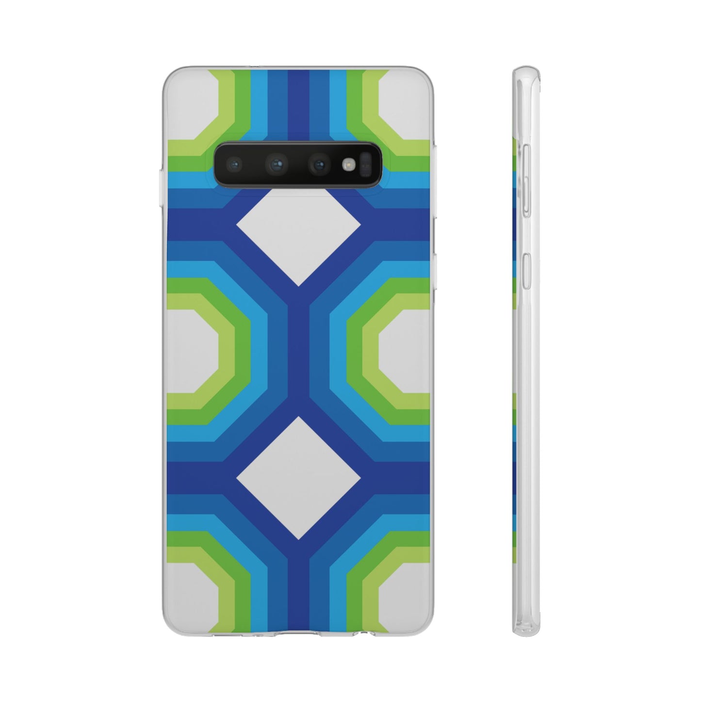 Stylish Geometric Phone Case, Flexible Phone Cover, Unique Modern Design, Perfect Gift, Trendy Accessory, Eco-Friendly Case