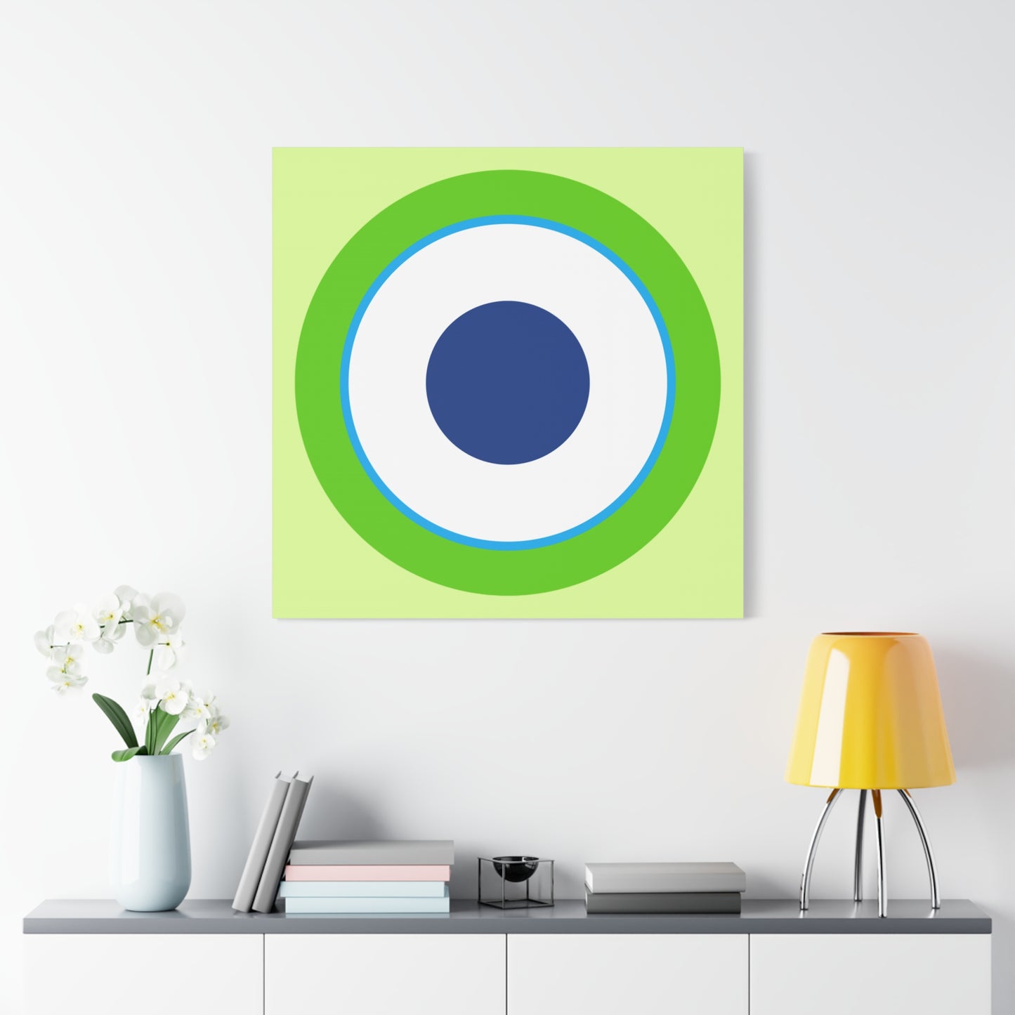 Modern Geometric Canvas Art | Bold Colors, Clean Lines, Creative Energy