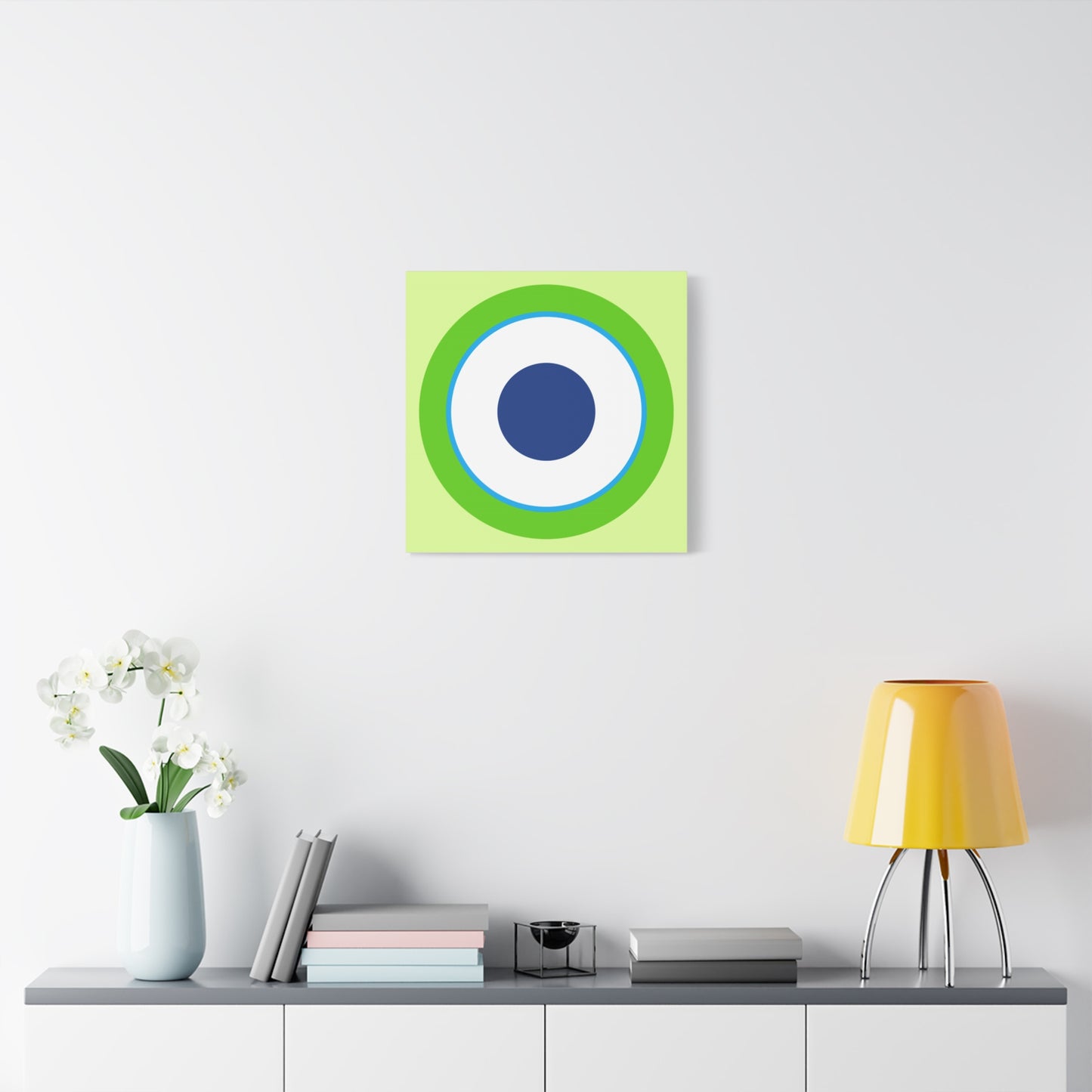 Modern Geometric Canvas Art | Bold Colors, Clean Lines, Creative Energy