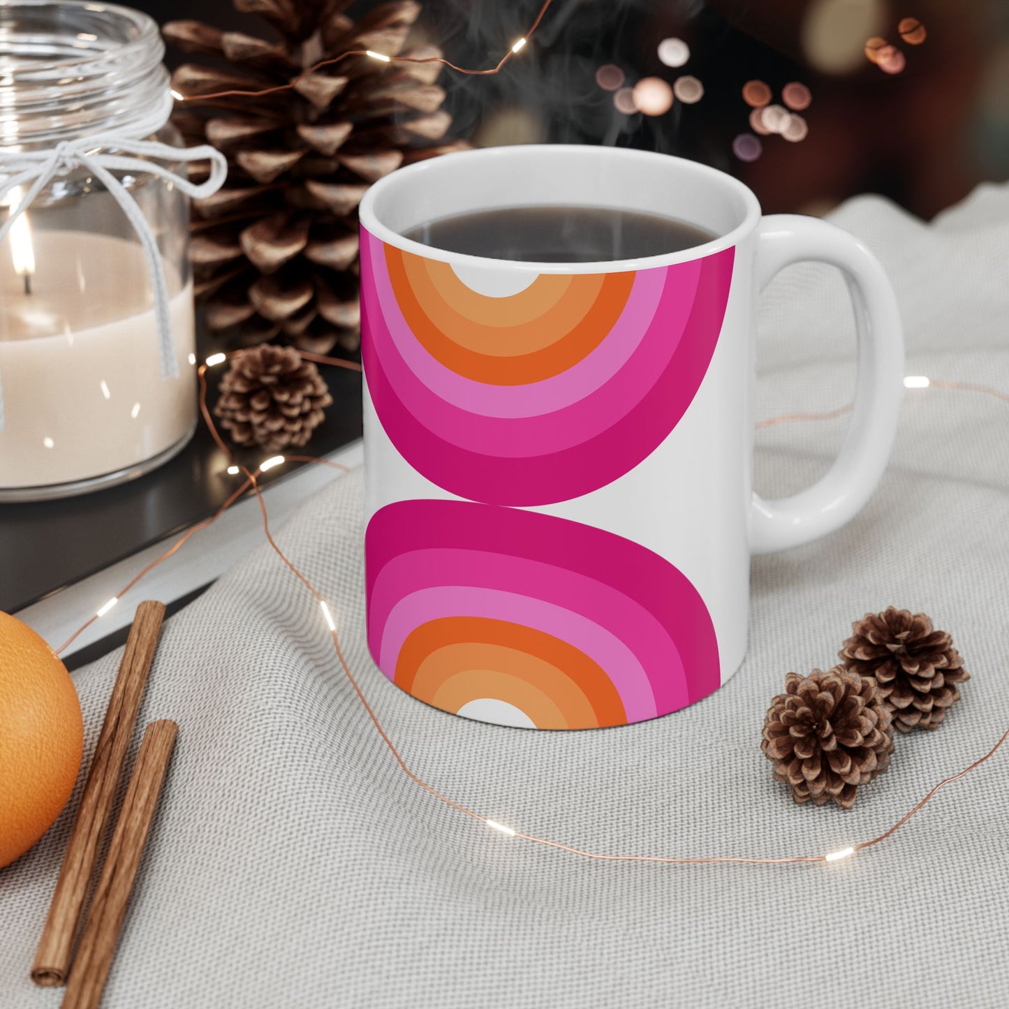 Geo Art Mug – Bold Color, Daily Joy