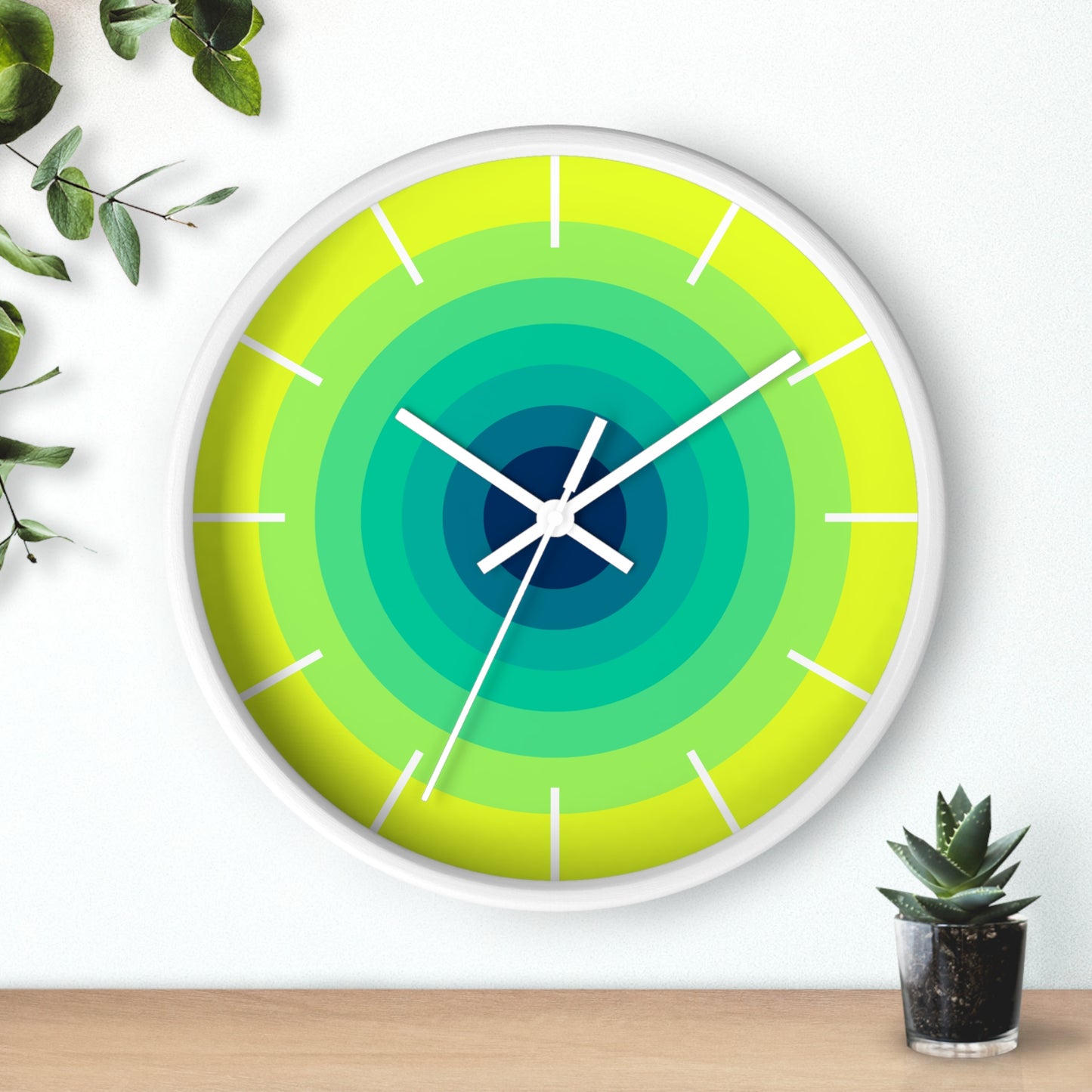 Geometric Art Wall Clock | Bold, Modern, and Right on Time