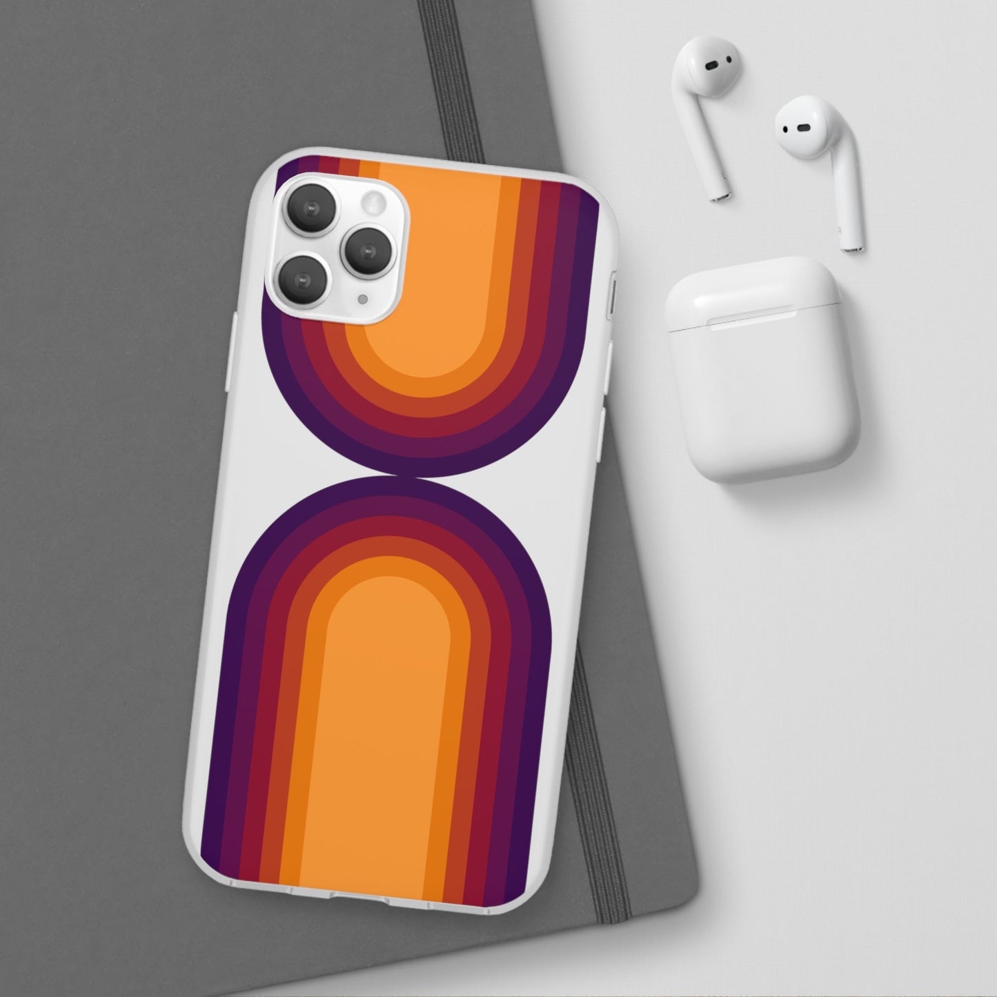 Stylish Geometric Phone Case, Flexible Phone Cover, Unique Modern Design, Perfect Gift, Trendy Accessory, Eco-Friendly Case