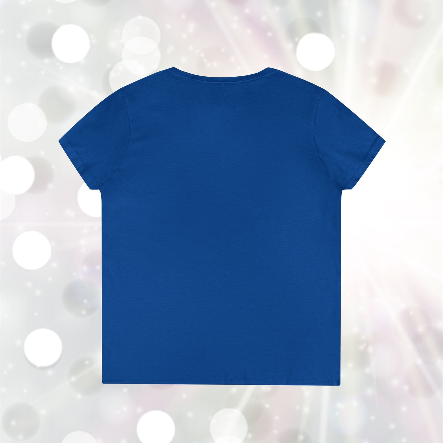 Evil Eye Charm V-Neck T-Shirt – Protective Style Meets Everyday Comfort