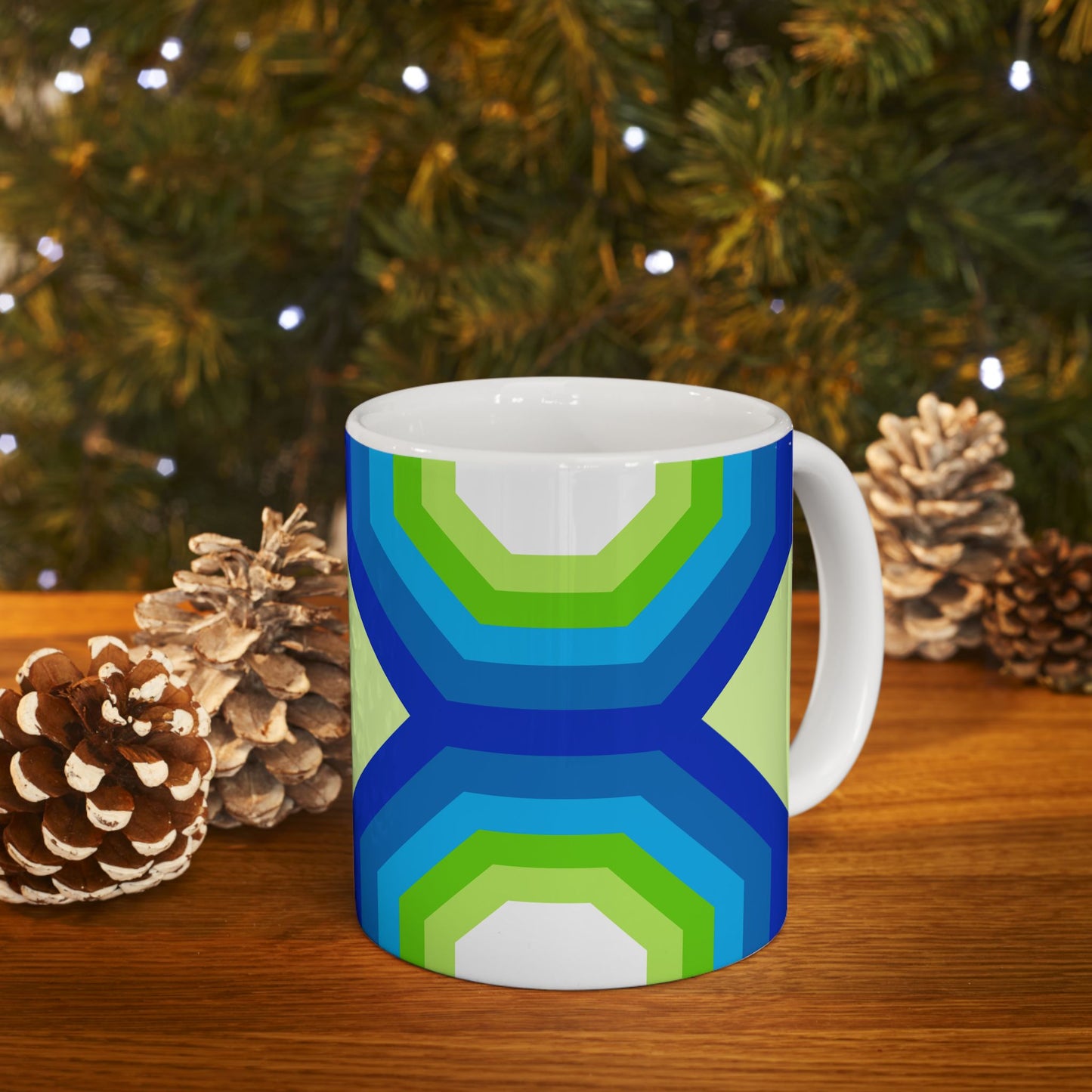 Geo Art Mug – Bold Color, Daily Joy