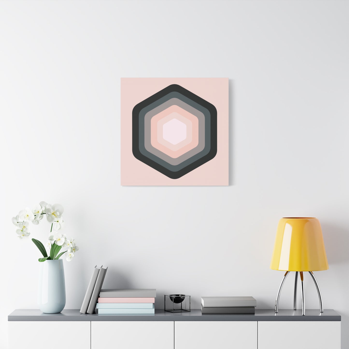 Modern Geometric Canvas Art | Bold Colors, Clean Lines, Creative Energy