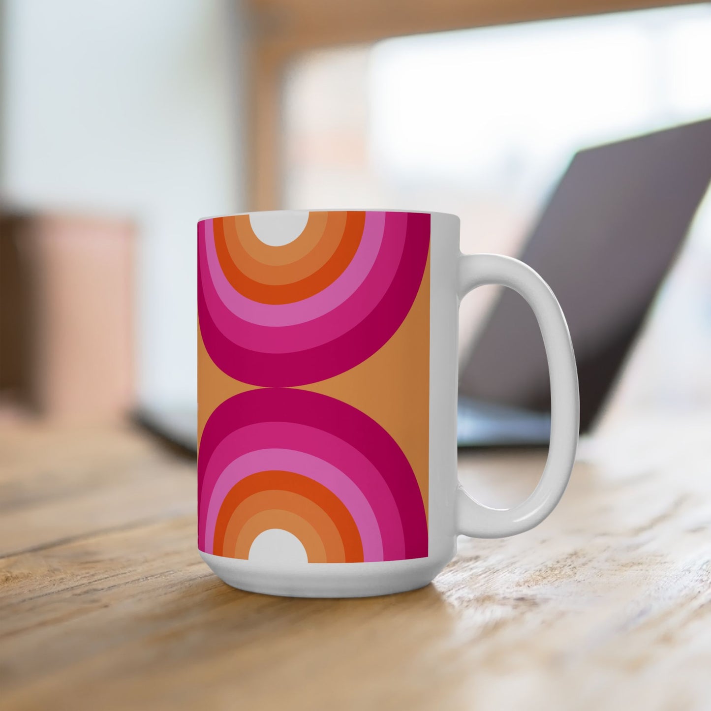 Geo Art Mug – Bold Color, Daily Joy