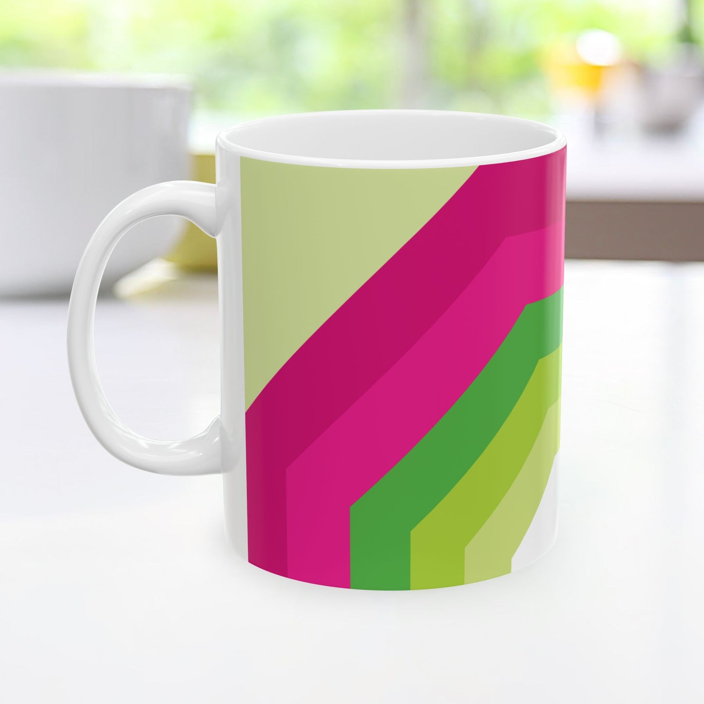Geo Art Mug – Bold Color, Daily Joy