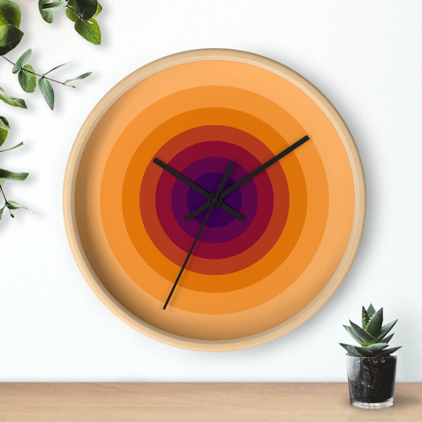 Geometric Art Wall Clock | Bold, Modern, and Right on Time
