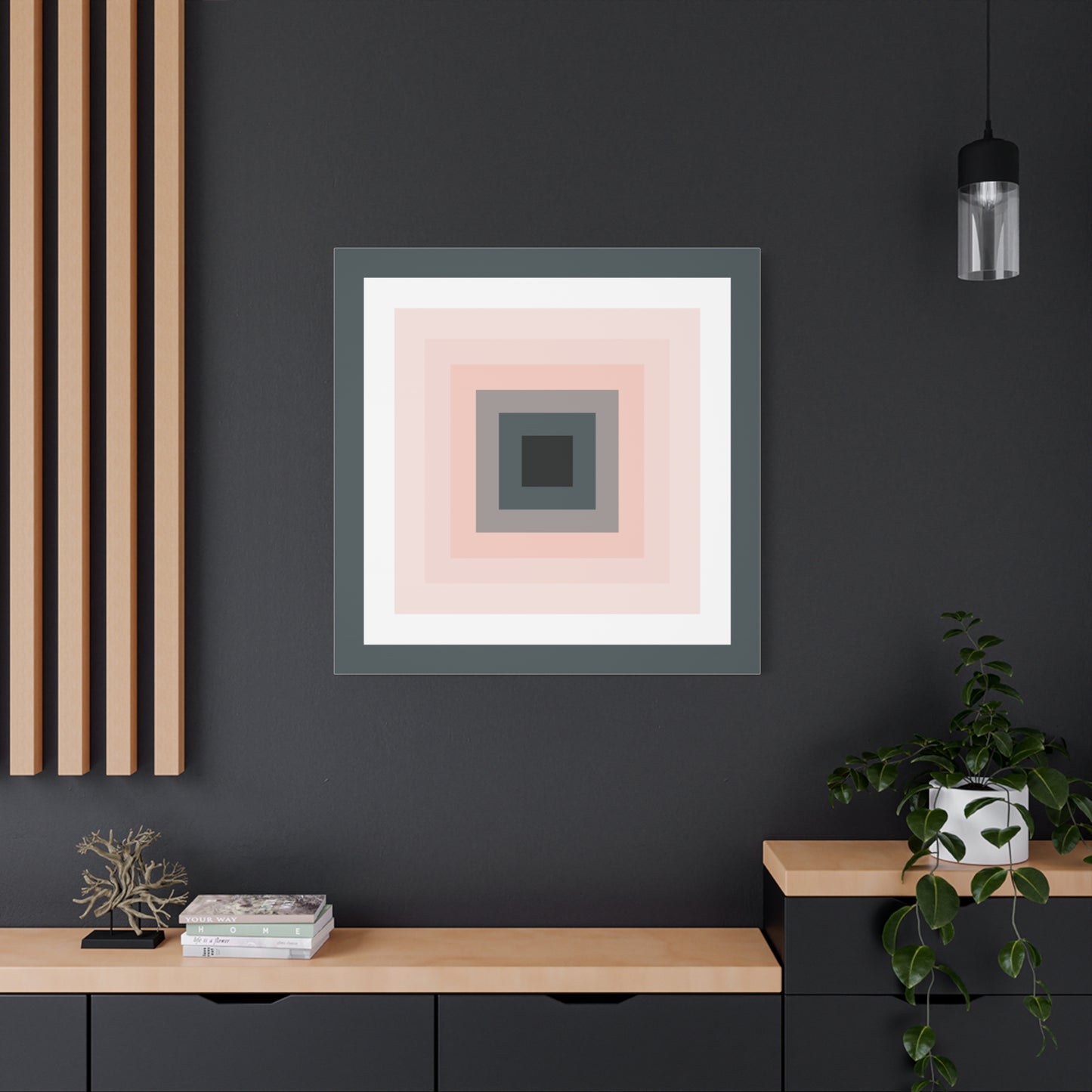Modern Geometric Canvas Art | Bold Colors, Clean Lines, Creative Energy