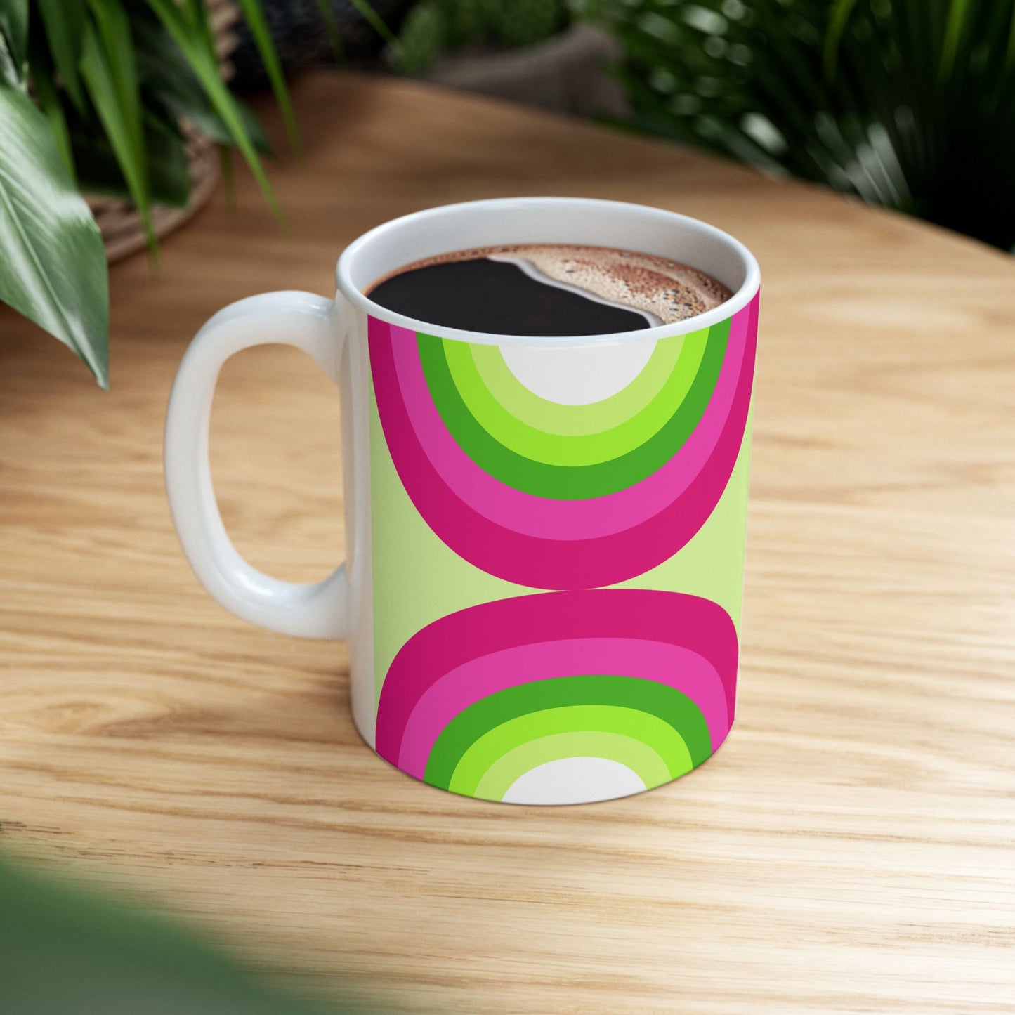 Geo Art Mug – Bold Color, Daily Joy