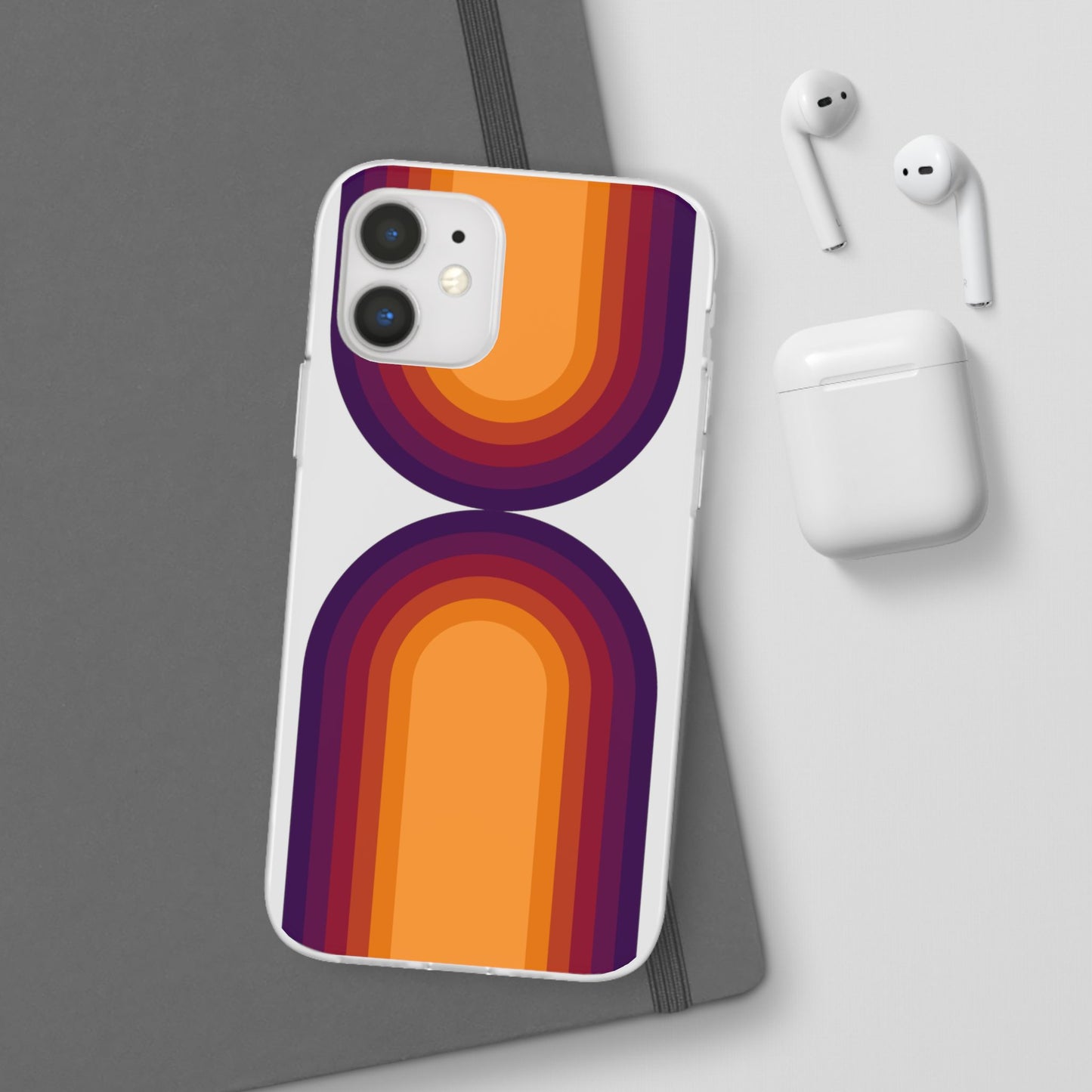 Stylish Geometric Phone Case, Flexible Phone Cover, Unique Modern Design, Perfect Gift, Trendy Accessory, Eco-Friendly Case