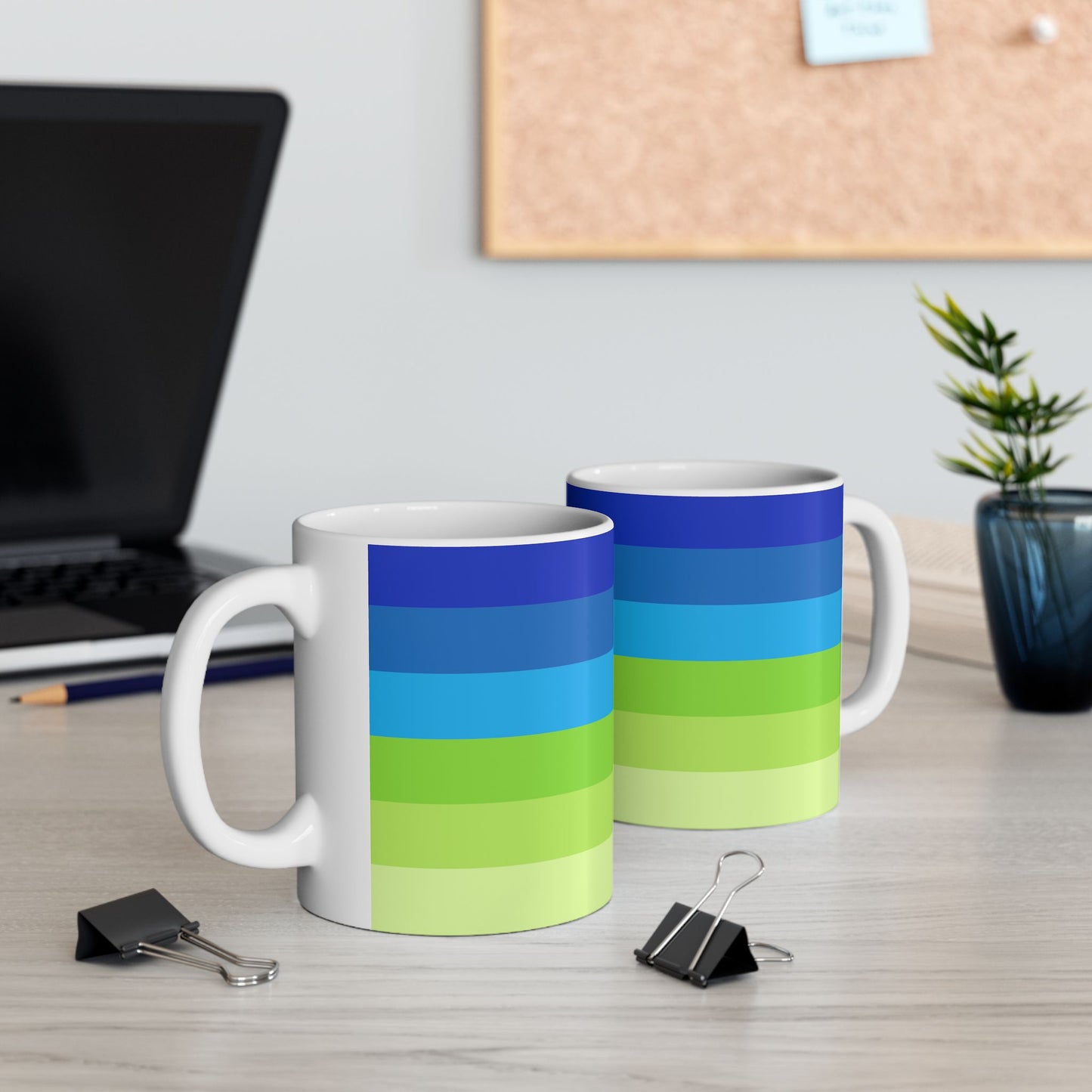 Geo Art Mug – Bold Color, Daily Joy