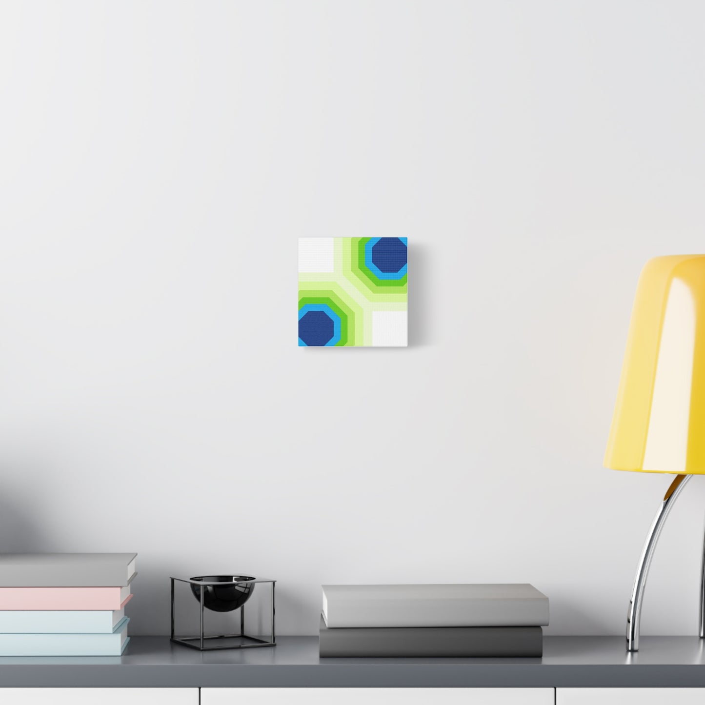 Modern Geometric Canvas Art | Bold Colors, Clean Lines, Creative Energy