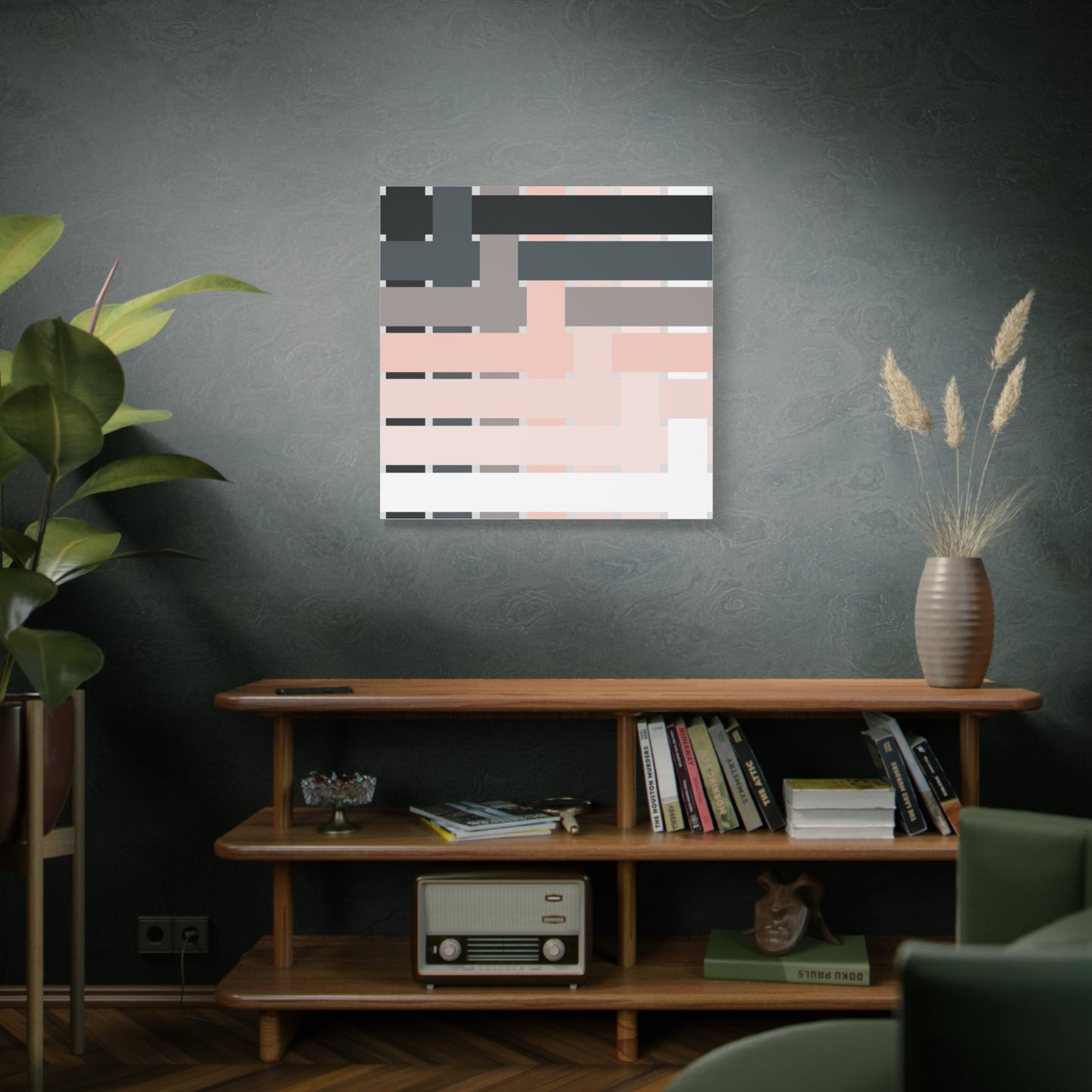 Modern Geometric Canvas Art | Bold Colors, Clean Lines, Creative Energy