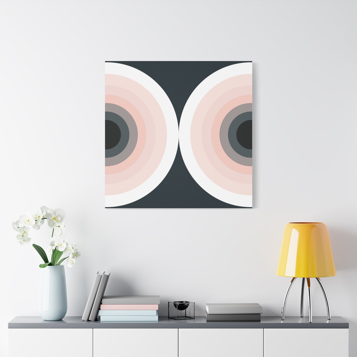 Modern Geometric Canvas Art | Bold Colors, Clean Lines, Creative Energy