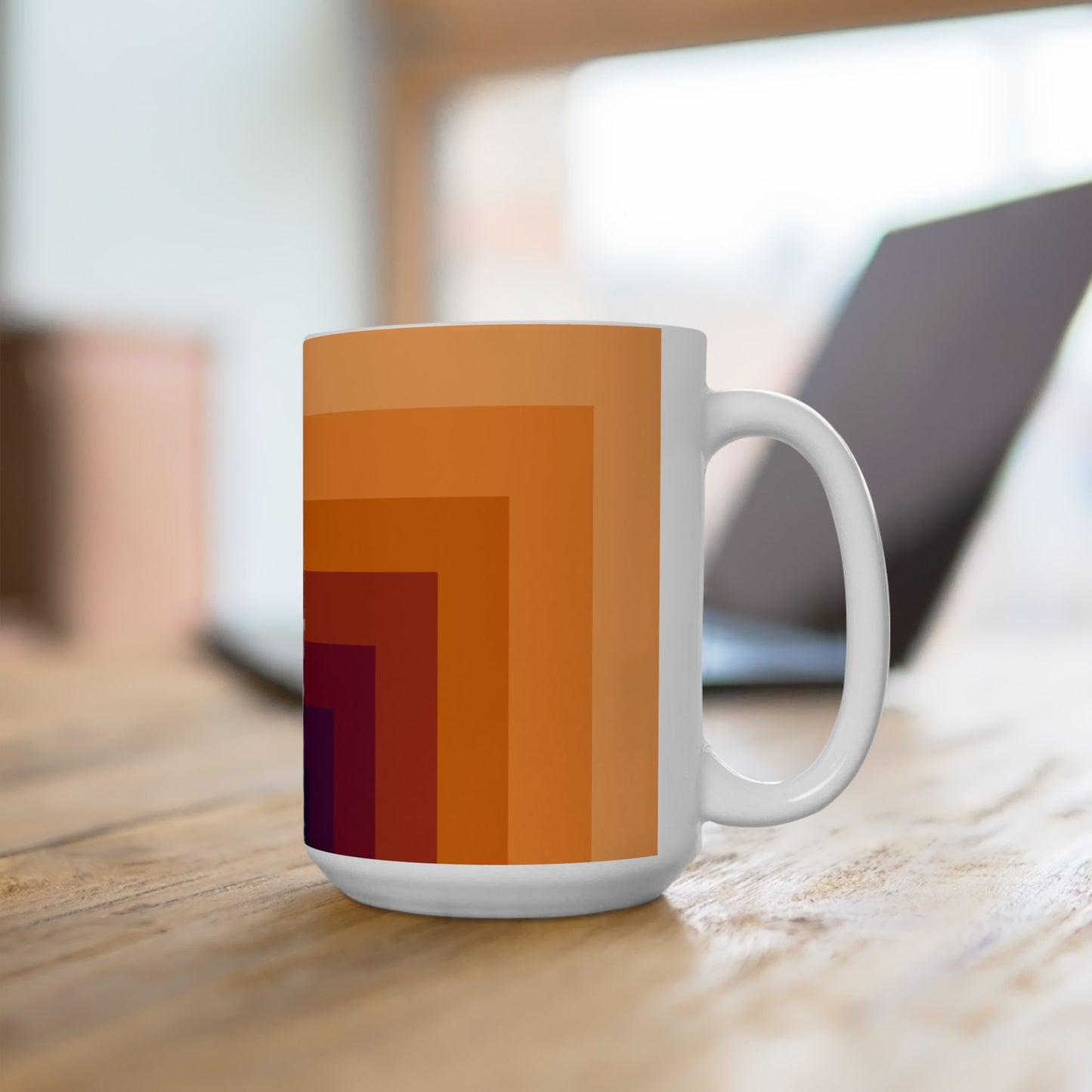Geo Art Mug – Bold Color, Daily Joy