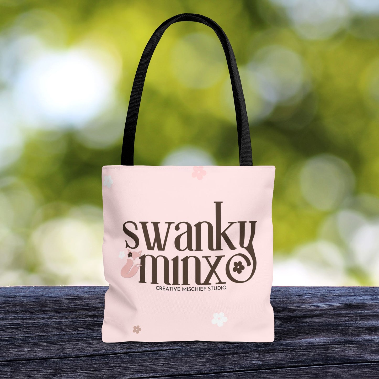 Swanky Minx Creative Mischief Studio Logo Tote Bag