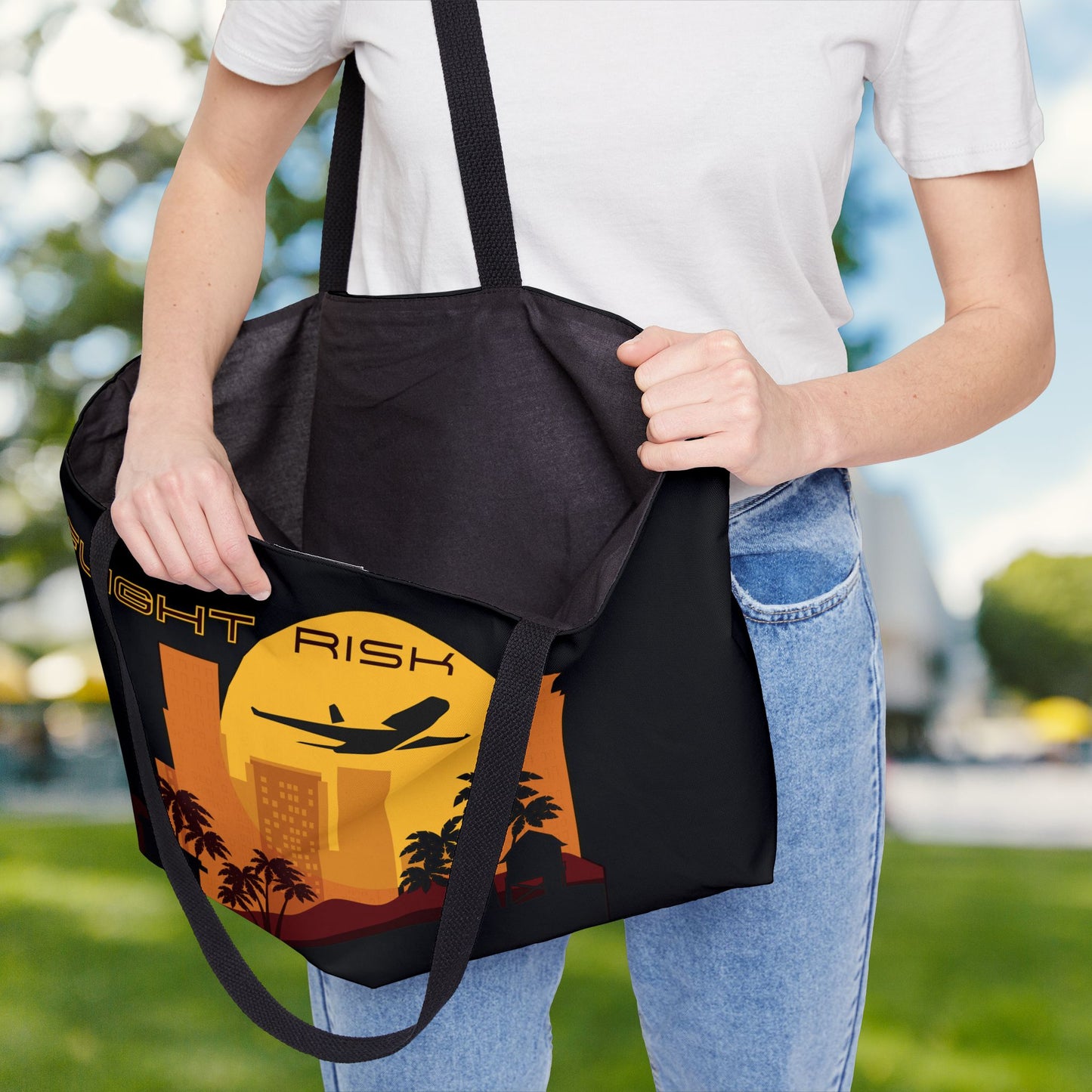 Flight Risk XL Tote Bag | Carry-All for Wander lusters