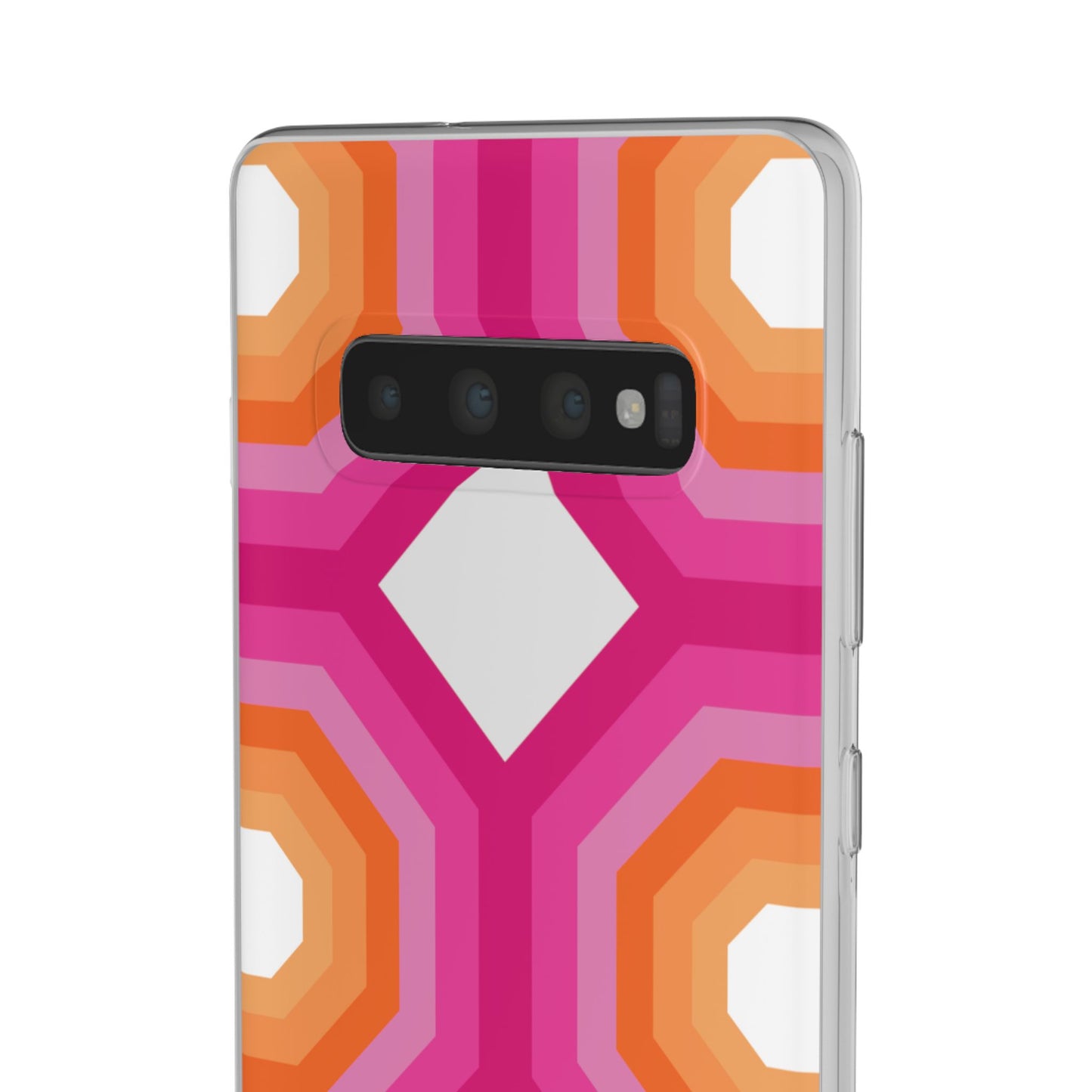 Stylish Geometric Phone Case, Flexible Phone Cover, Unique Modern Design, Perfect Gift, Trendy Accessory, Eco-Friendly Case