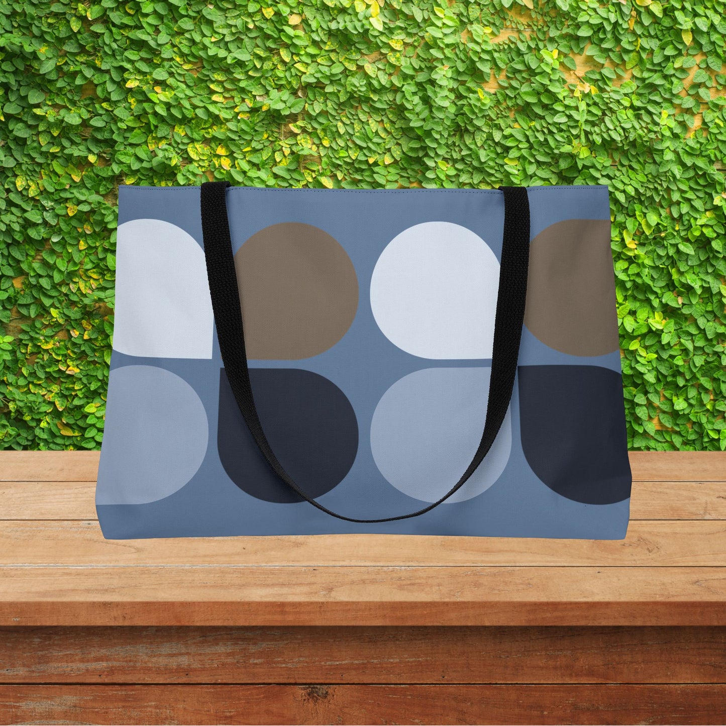 Geo 2 XL Tote — XL Tote Bag | Carry-All | Bold Design. Spacious Style. Retro-Boho Vibes.