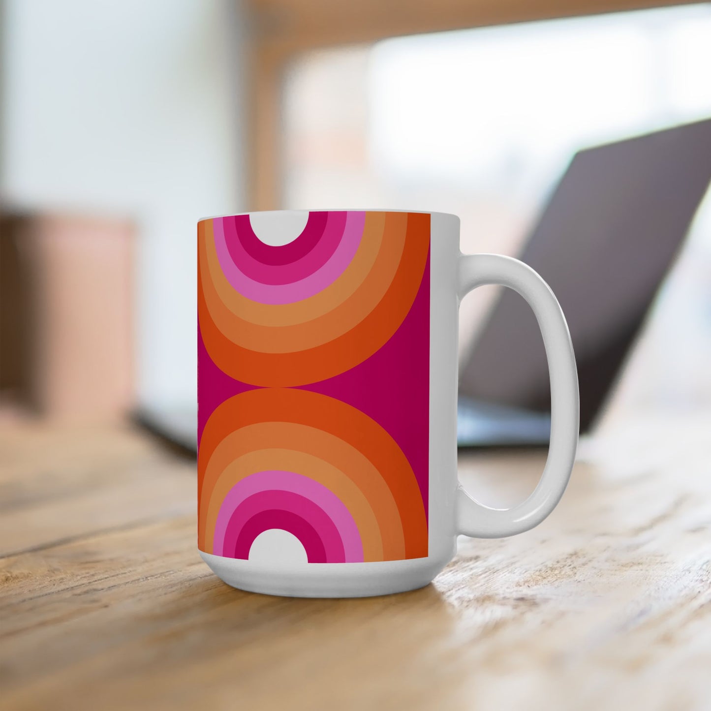 Geo Art Mug – Bold Color, Daily Joy