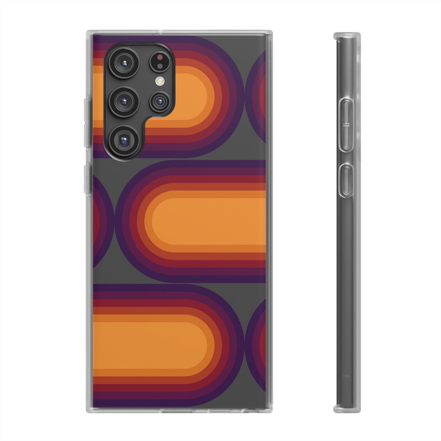Stylish Geometric Phone Case, Flexible Phone Cover, Unique Modern Design, Perfect Gift, Trendy Accessory, Eco-Friendly Case