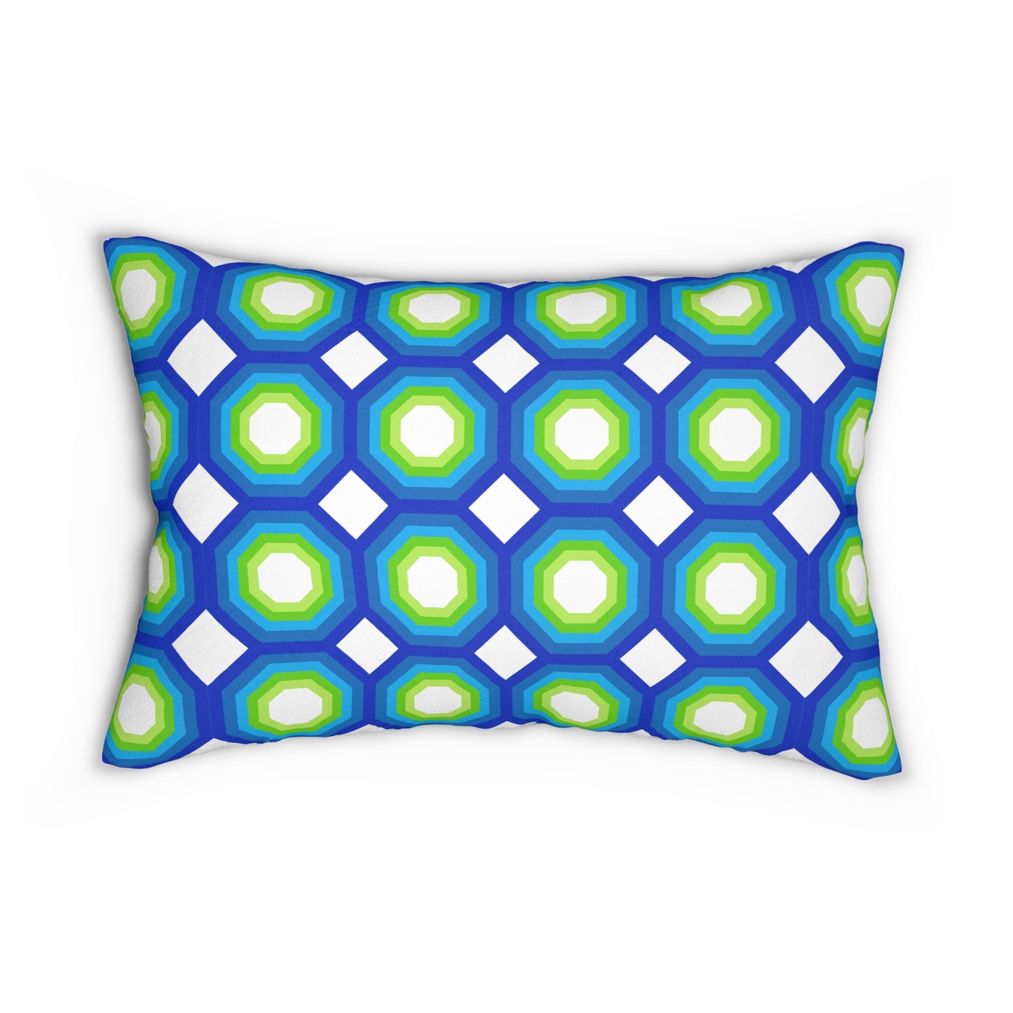Geometric Lumbar Pillow | Bold Style, Everyday Comfort