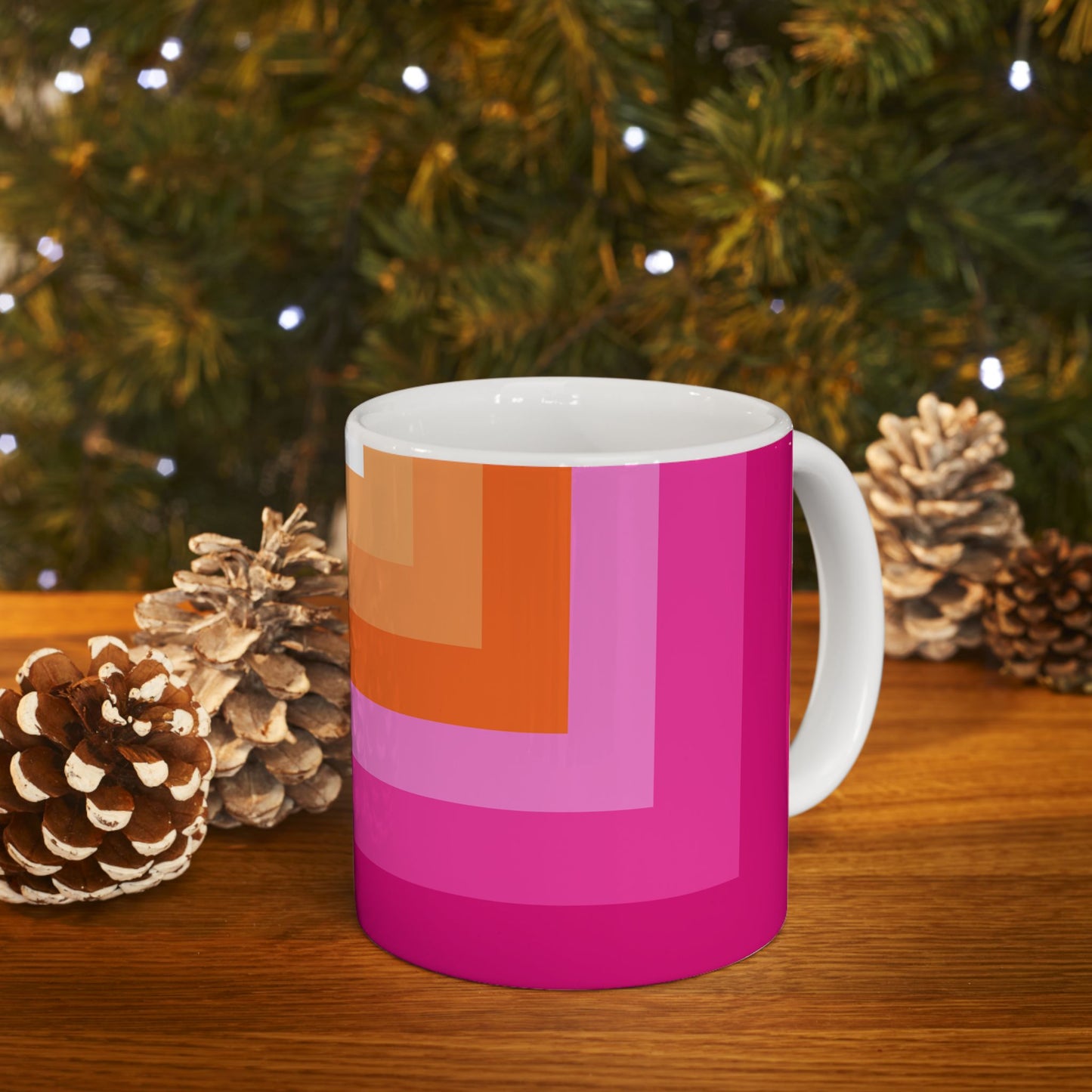 Geo Art Mug – Bold Color, Daily Joy