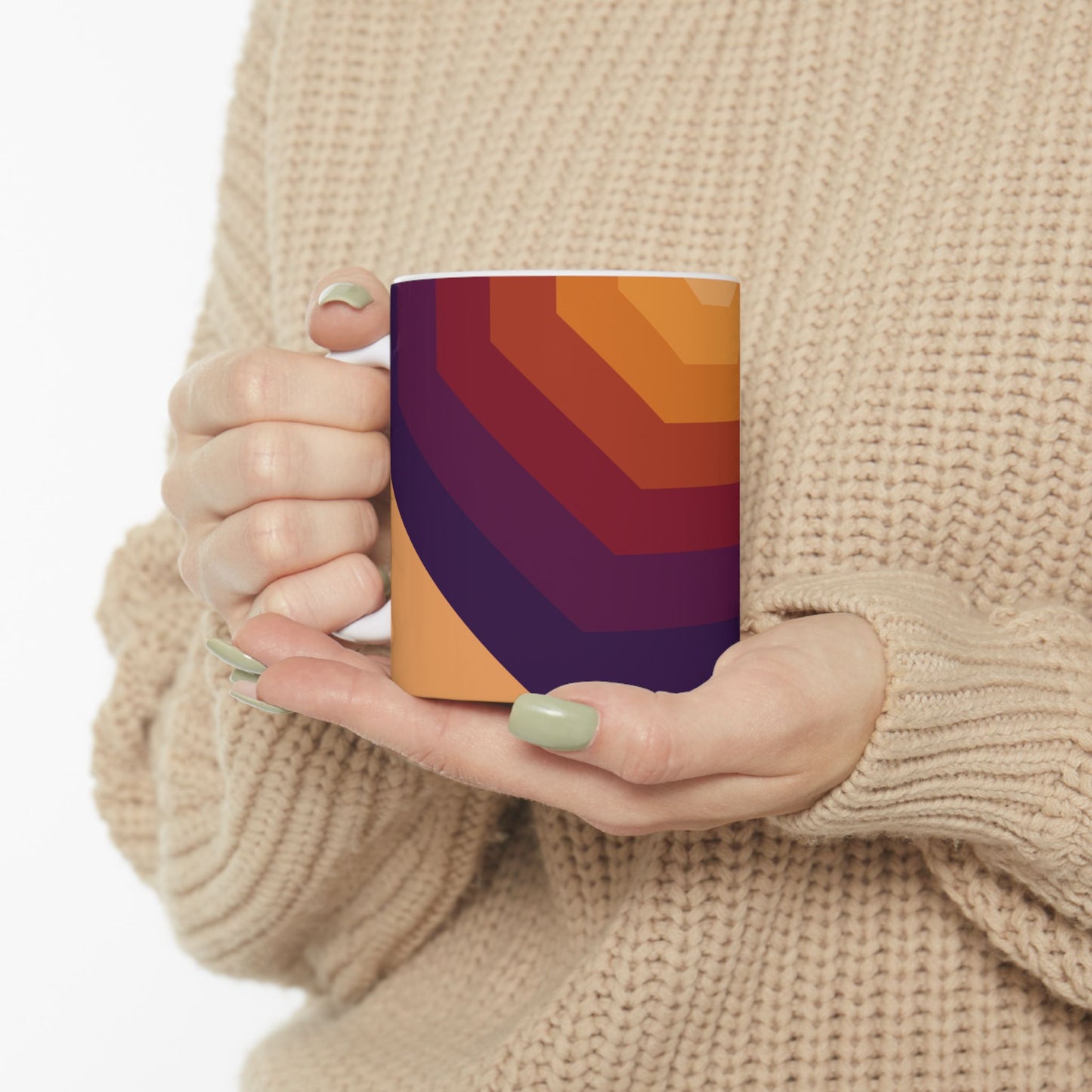 Geo Art Mug – Bold Color, Daily Joy