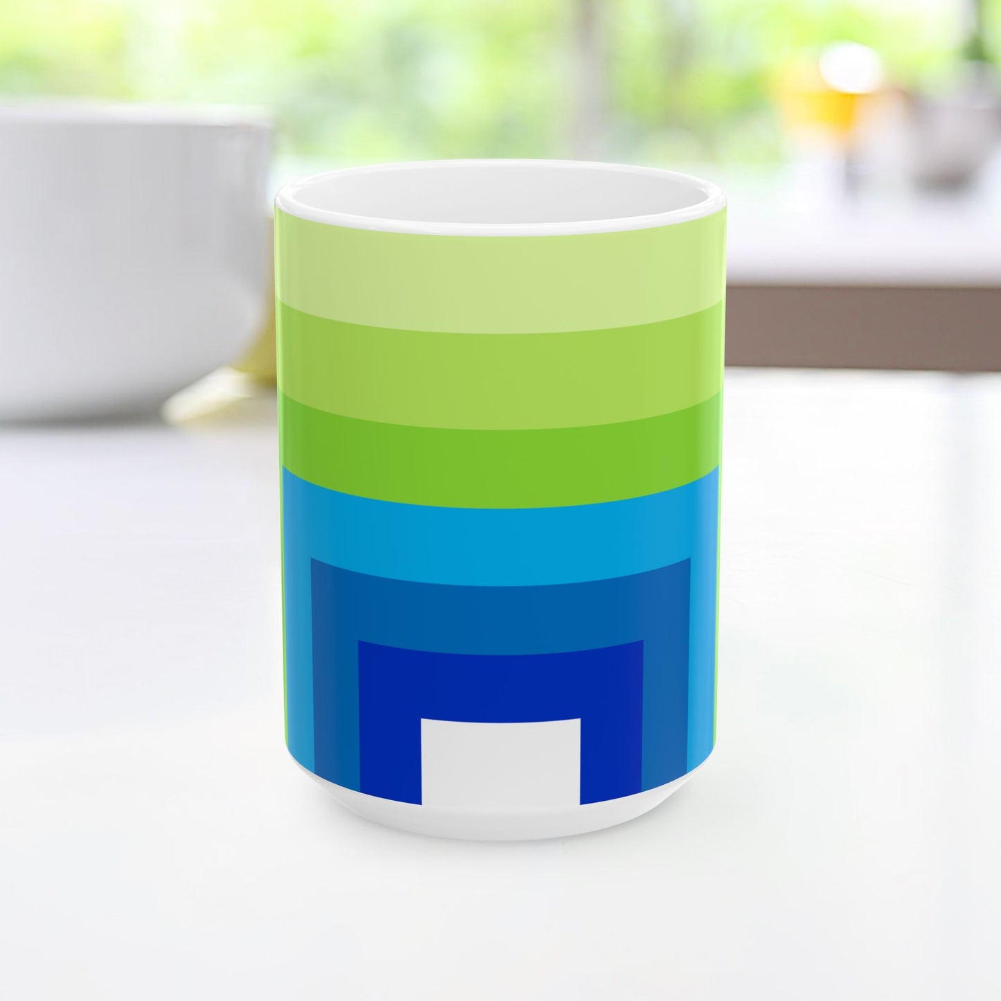 Geo Art Mug – Bold Color, Daily Joy